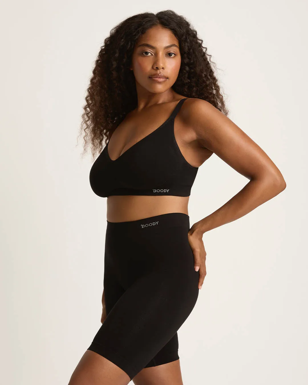 Seamfree Undershort 10" - Black,Women Wear