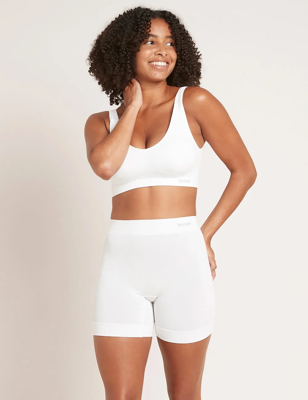 Seamfree Undershorts 6" - White,Women Wear