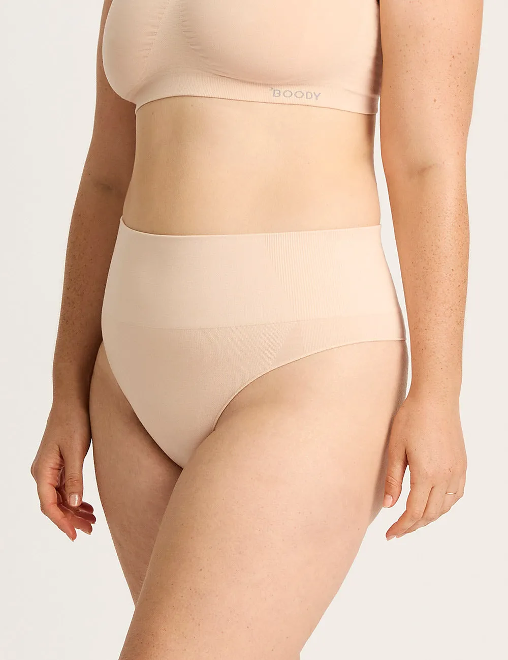 Shaper High Waist G-String - Shell,Women Wear
