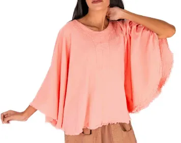 Sharon Top - 100% Cotton Gauze,Women Wear
