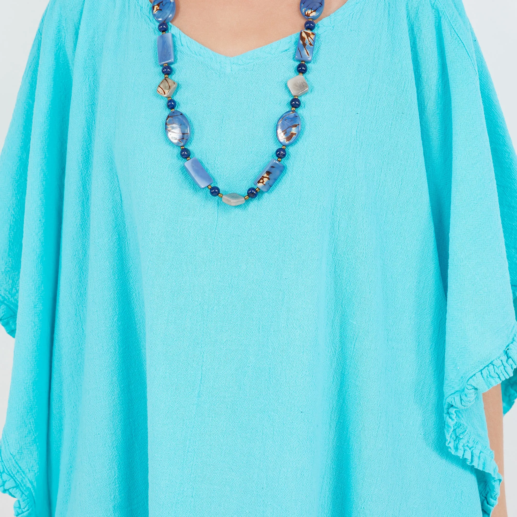 Sharon Top - 100% Cotton Gauze,Women Wear