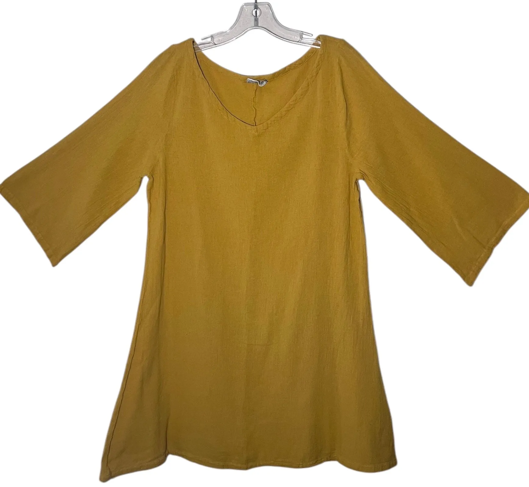 Sheila Flared Sleeve Tunic Long Top/Dress,Women Wear