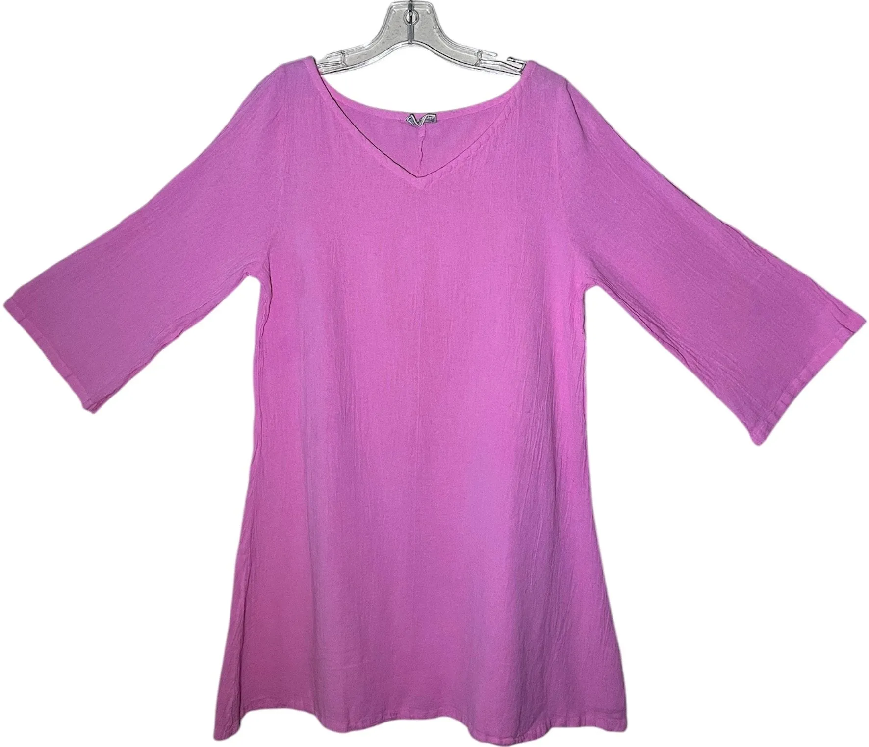 Sheila Flared Sleeve Tunic Long Top/Dress,Women Wear