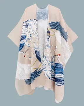 Sunny Kimono 70927 Crane,Women Wear