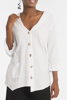 Tammy- Jacket/Top for every Occasion 100% Cotton Gauze,Women Wear