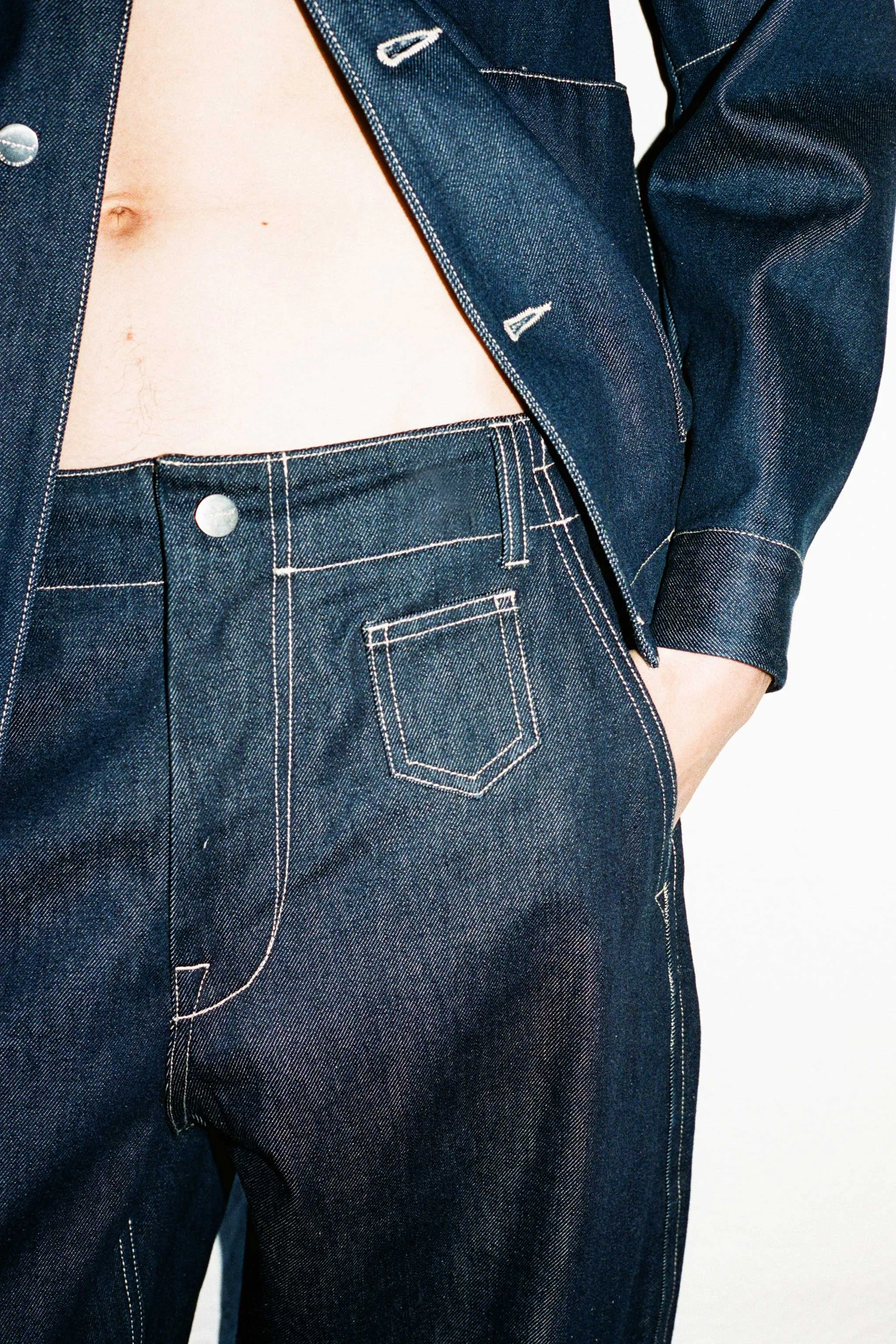 THE ACROBAT JEAN / ORGANIC DENIM INDIGO,Men Wear