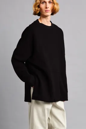 THE ARTISAN JUMPER / FLEECE JERSEY FLINT,Men Wear