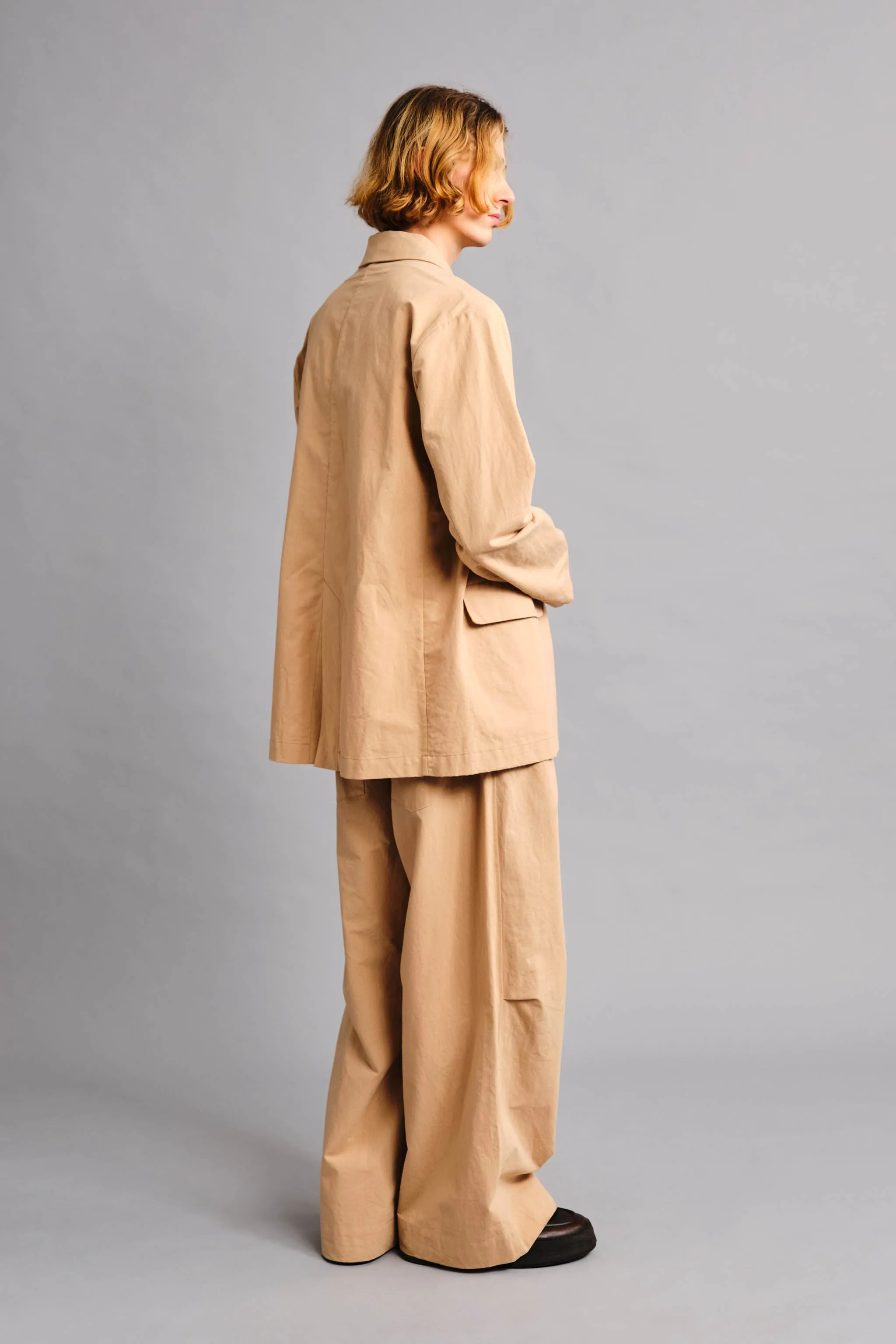 THE ARTIST JACKET / PAPER SUITING MILKY TEA,Men Wear