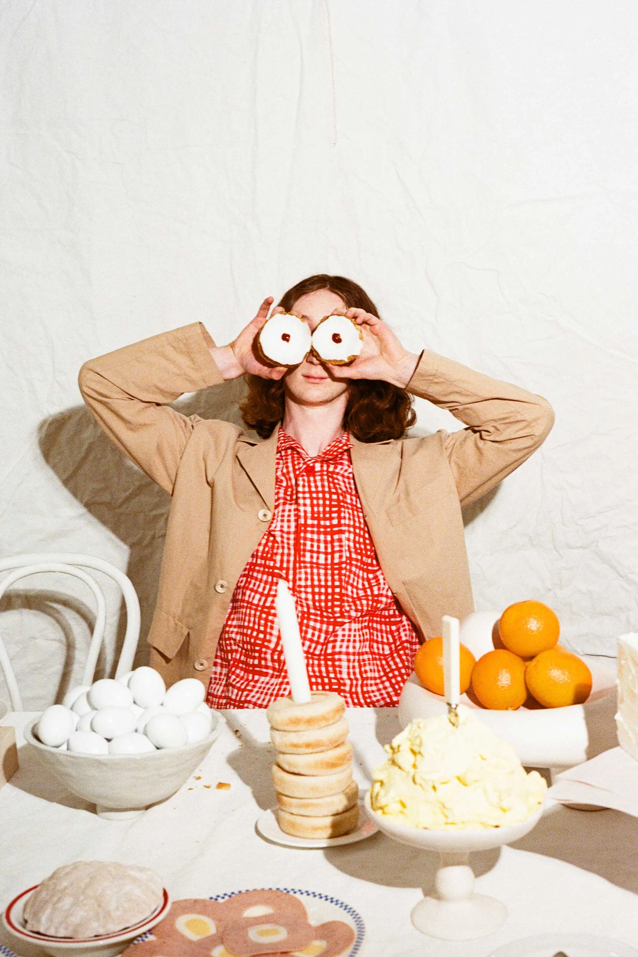THE ARTIST JACKET / PAPER SUITING MILKY TEA,Men Wear