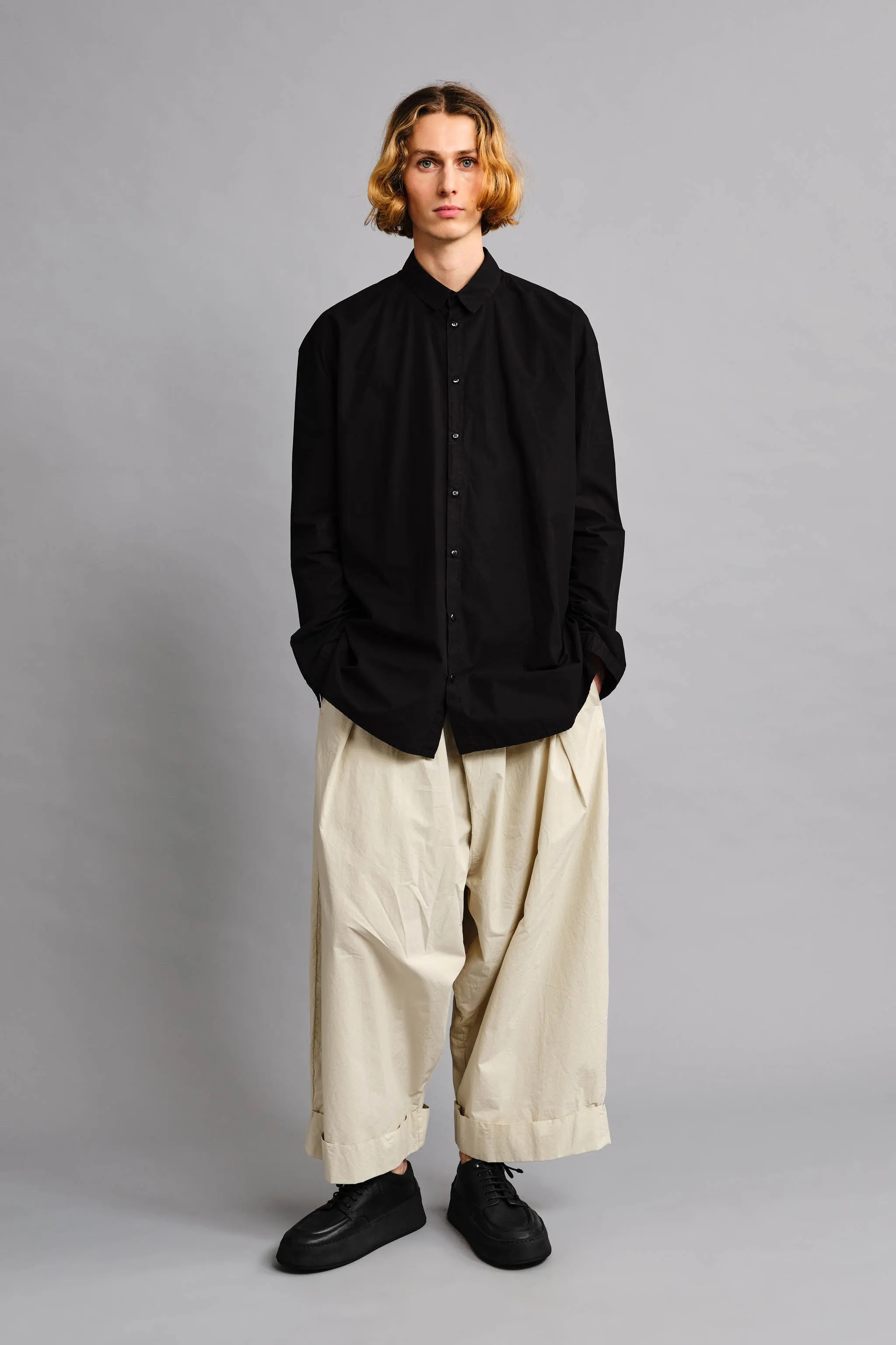 THE BAKER TROUSER / POPLIN PORRIDGE,Men Wear