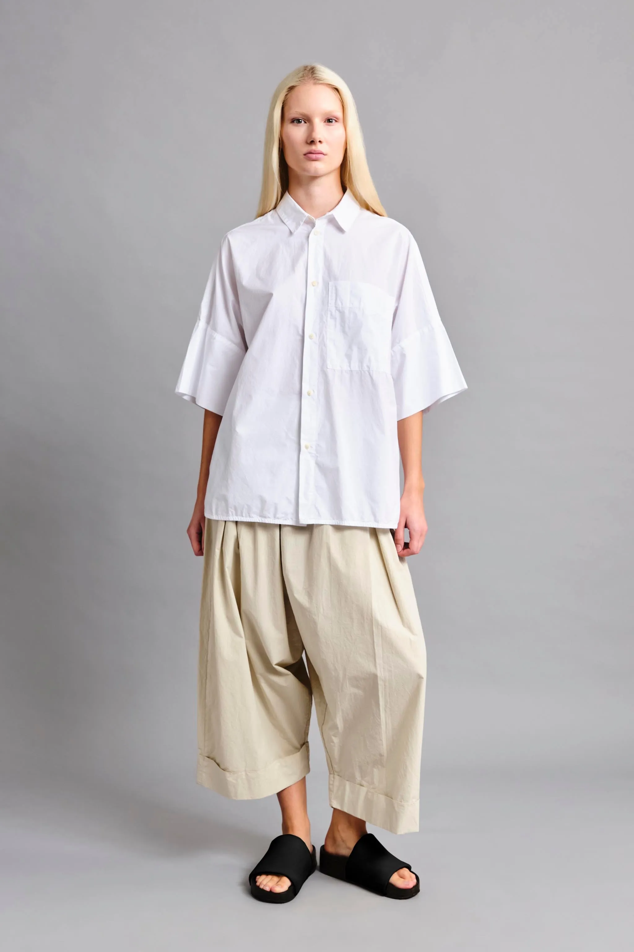 THE BAKER TROUSER / POPLIN PORRIDGE,Men Wear