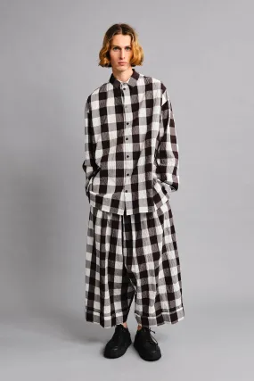 THE BAKER TROUSER / TABLECLOTH GINGHAM COFFEE,Men Wear