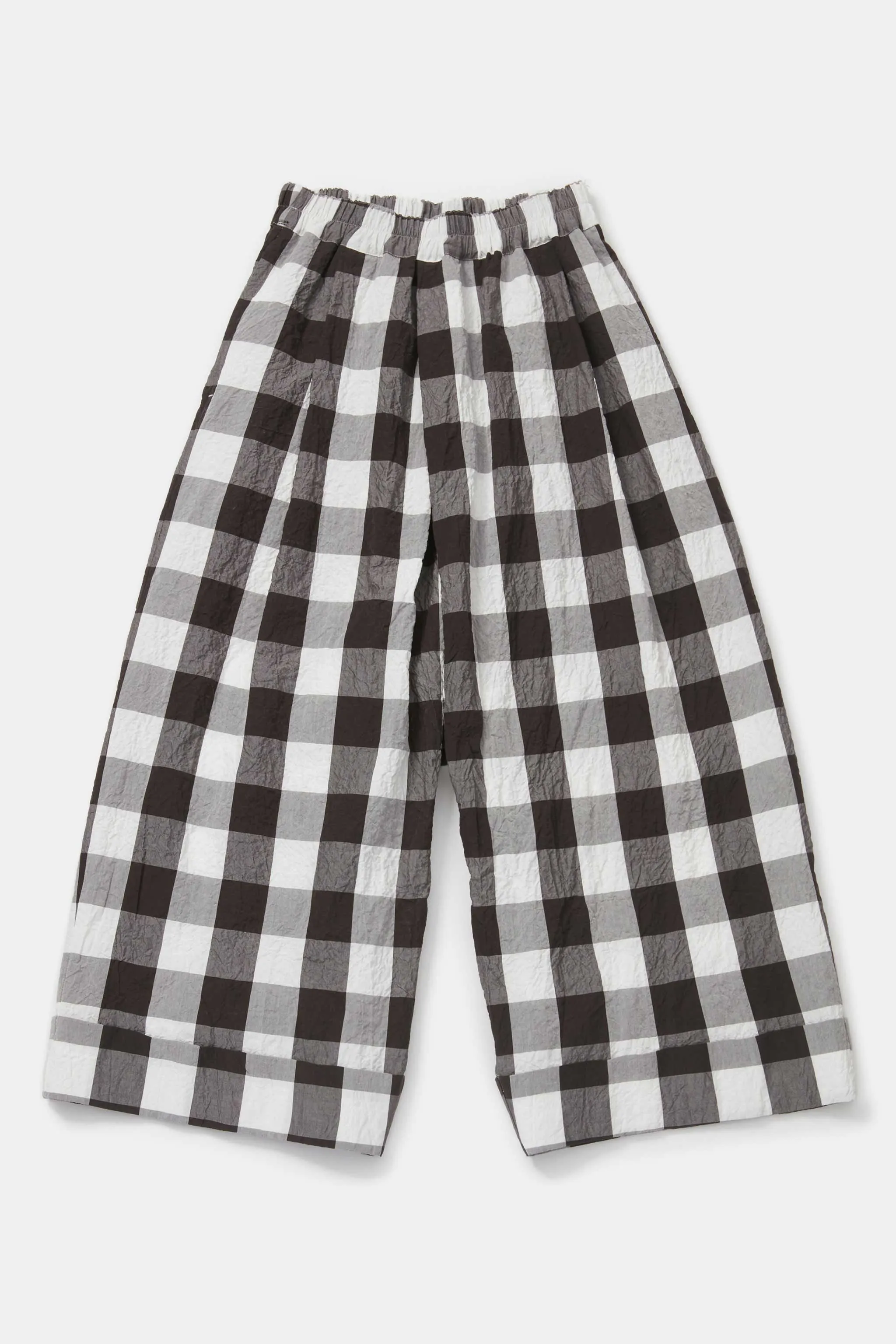 THE BAKER TROUSER / TABLECLOTH GINGHAM COFFEE,Men Wear