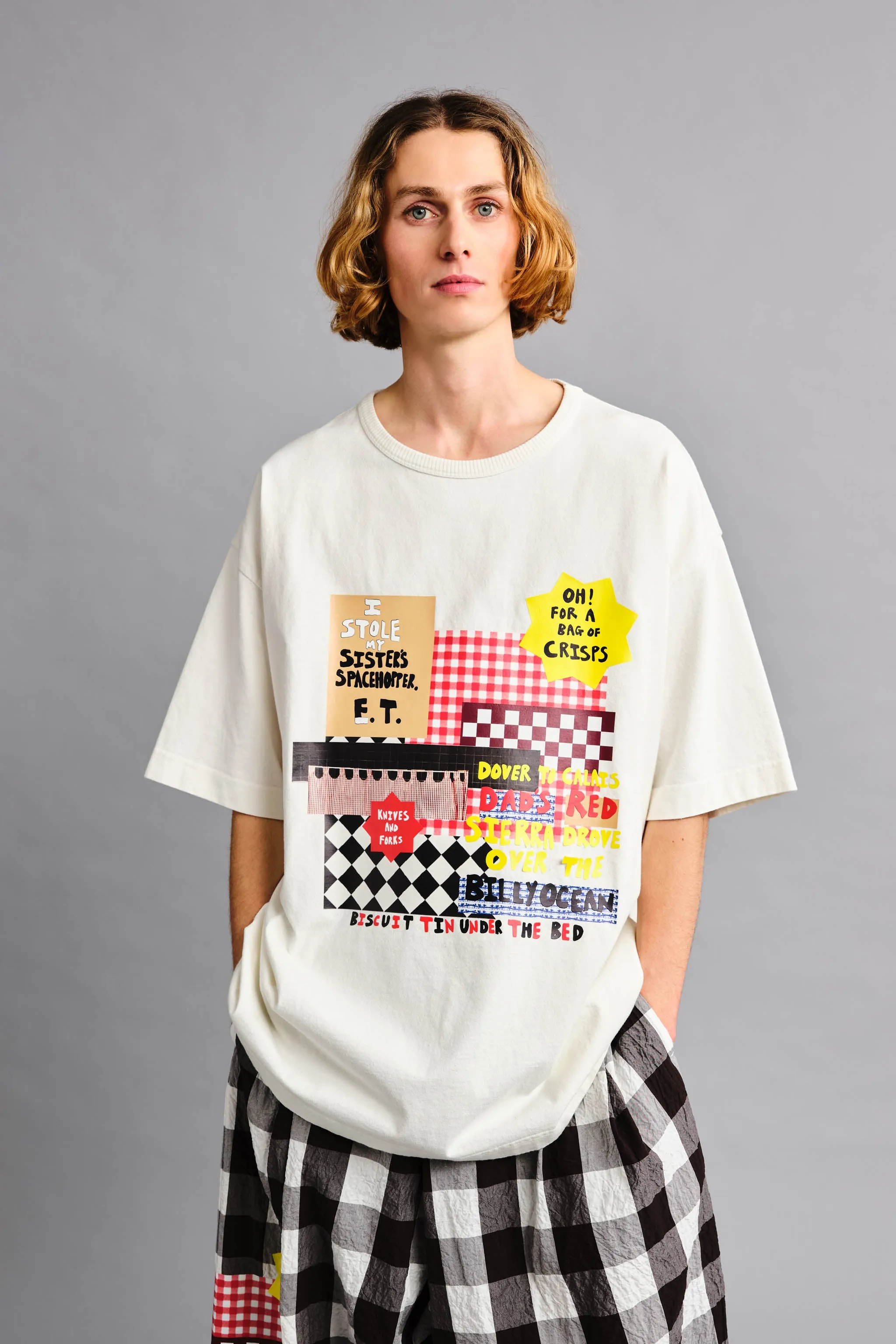 THE BOSUN T SHIRT / SANDWICH BOARD CHALK,Men Wear