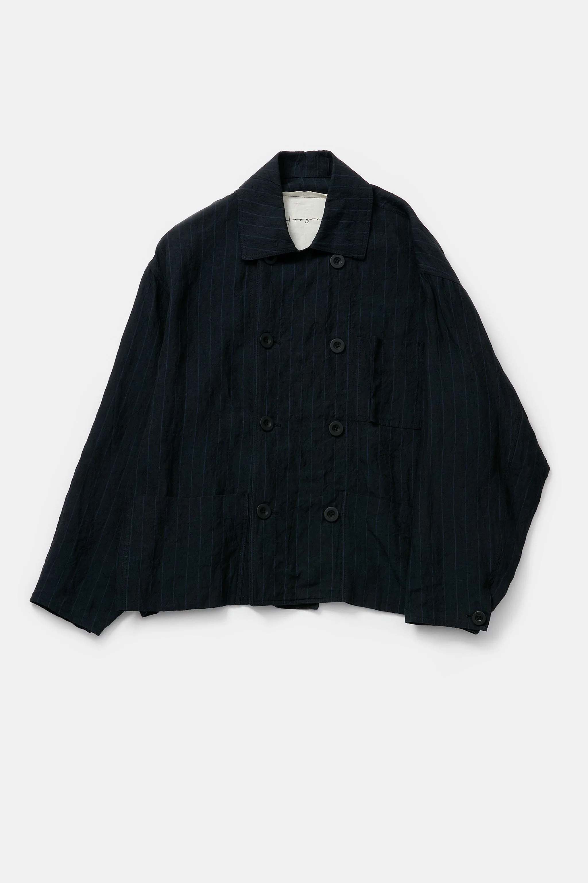 THE COOK JACKET / BUTCHER STRIPE INK,Men Wear