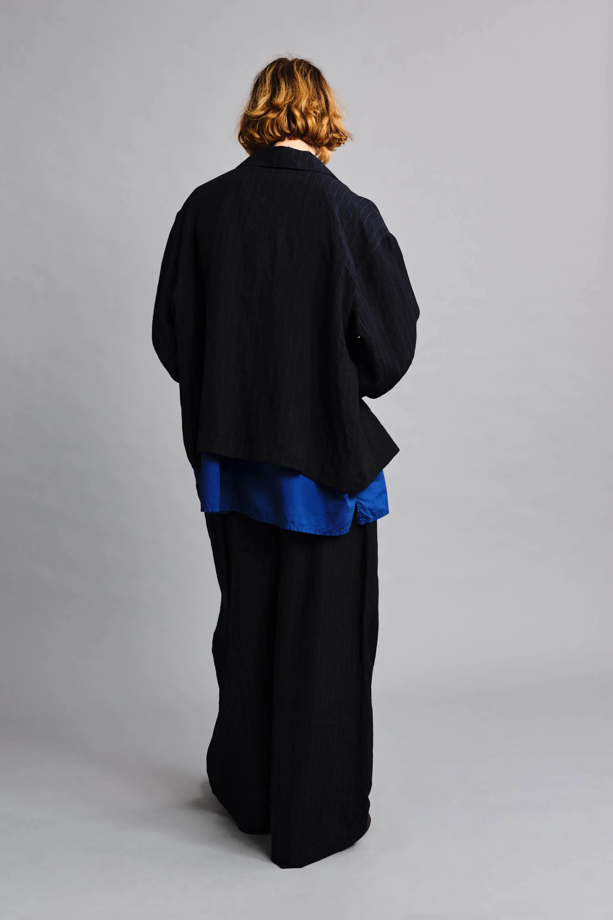 THE COOK JACKET / BUTCHER STRIPE INK,Men Wear