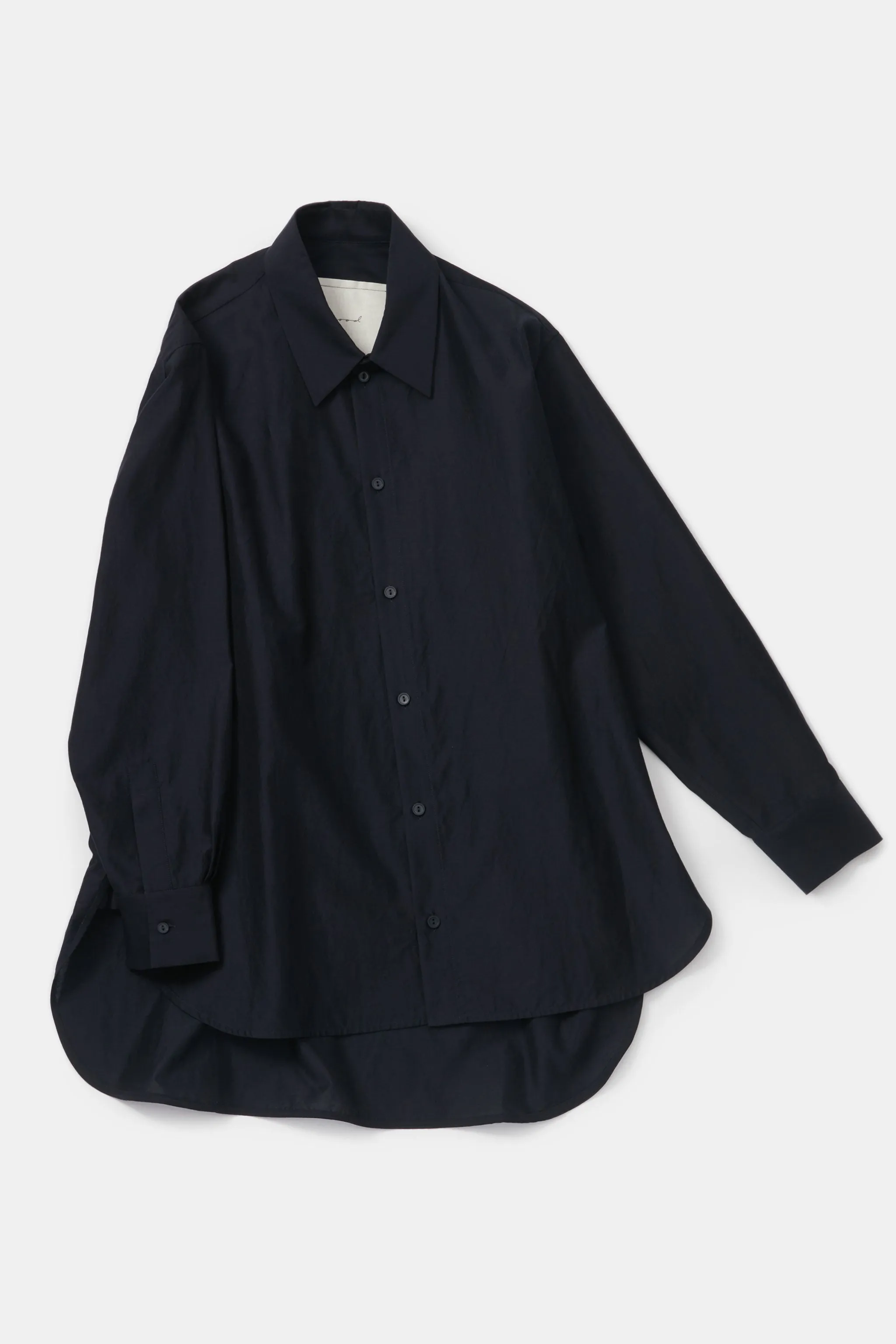 THE CUTLER SHIRT / COTTON SILK INK,Men Wear