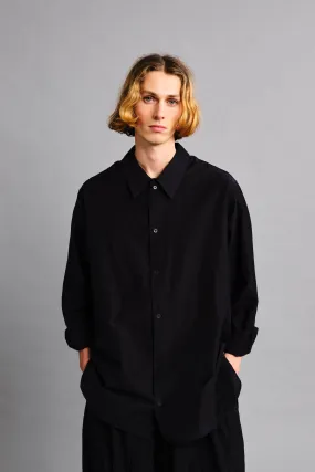 THE CUTLER SHIRT / COTTON SILK INK,Men Wear