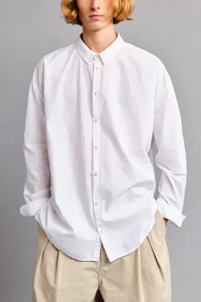 THE DRAUGHTSMAN SHIRT / POPLIN CHALK,Men Wear