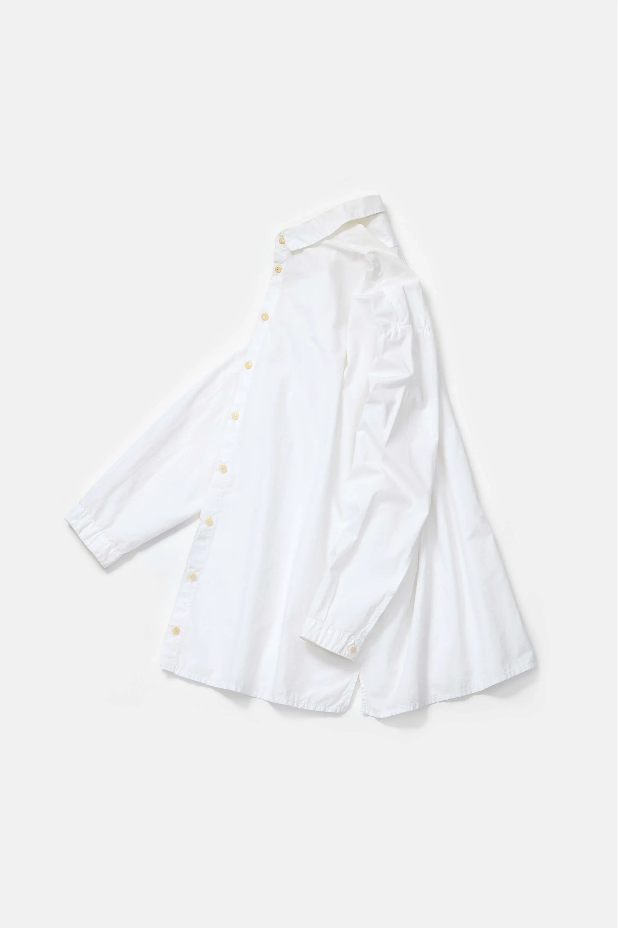 THE DRAUGHTSMAN SHIRT / POPLIN CHALK,Men Wear