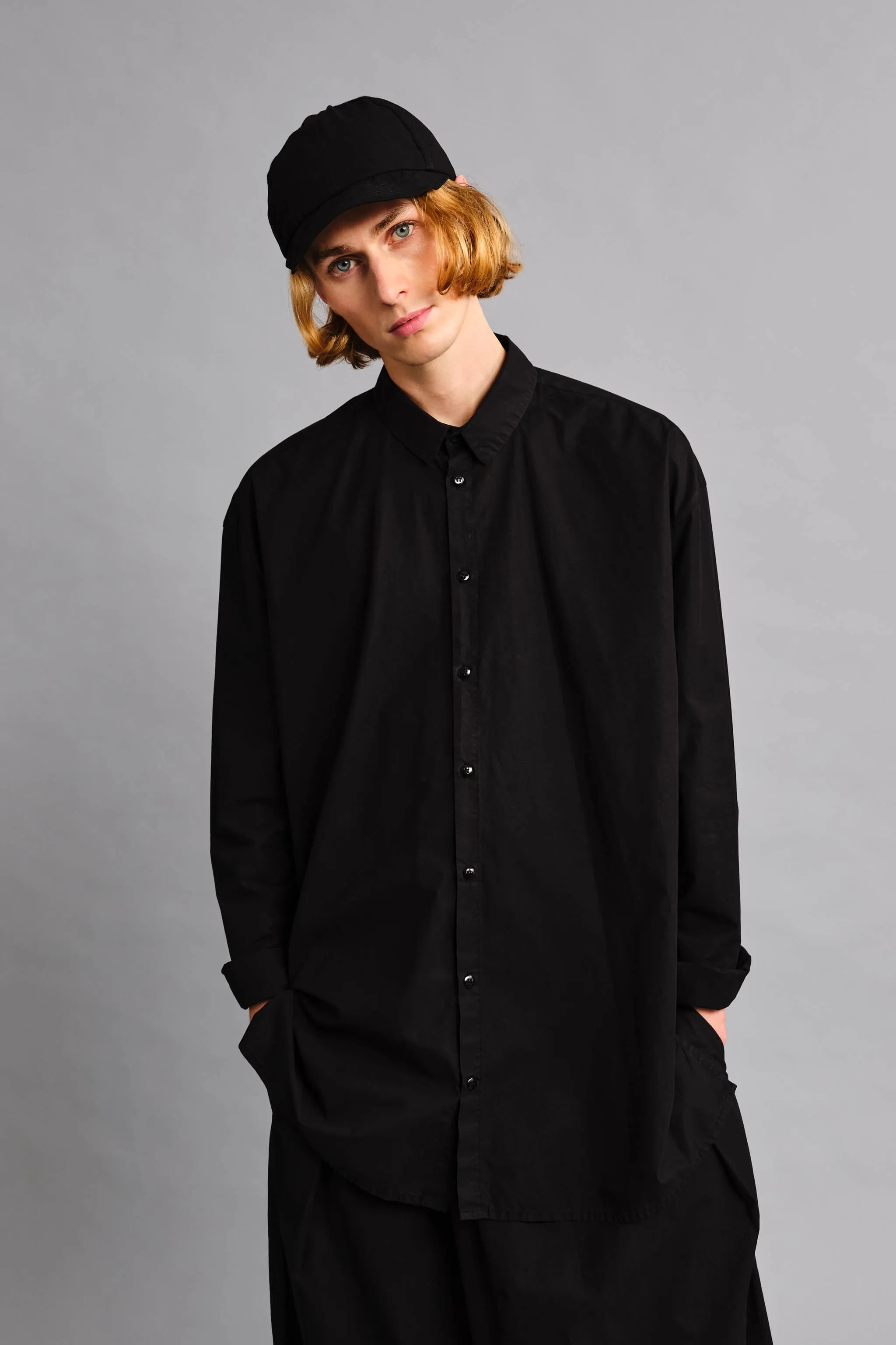 THE DRAUGHTSMAN SHIRT / POPLIN FLINT,Men Wear