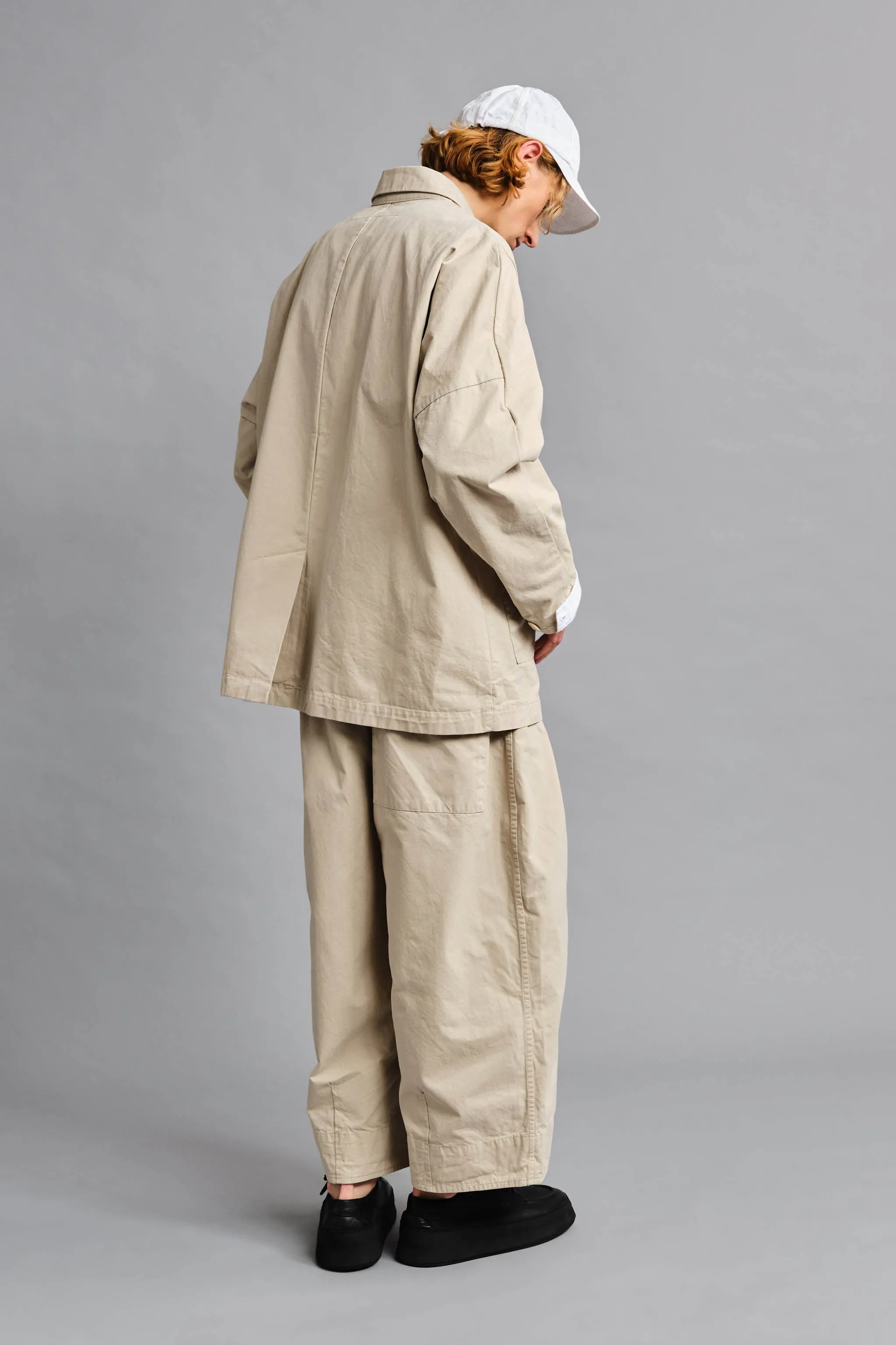 THE ETCHER TROUSER / WORK TWILL PORRIDGE,Men Wear