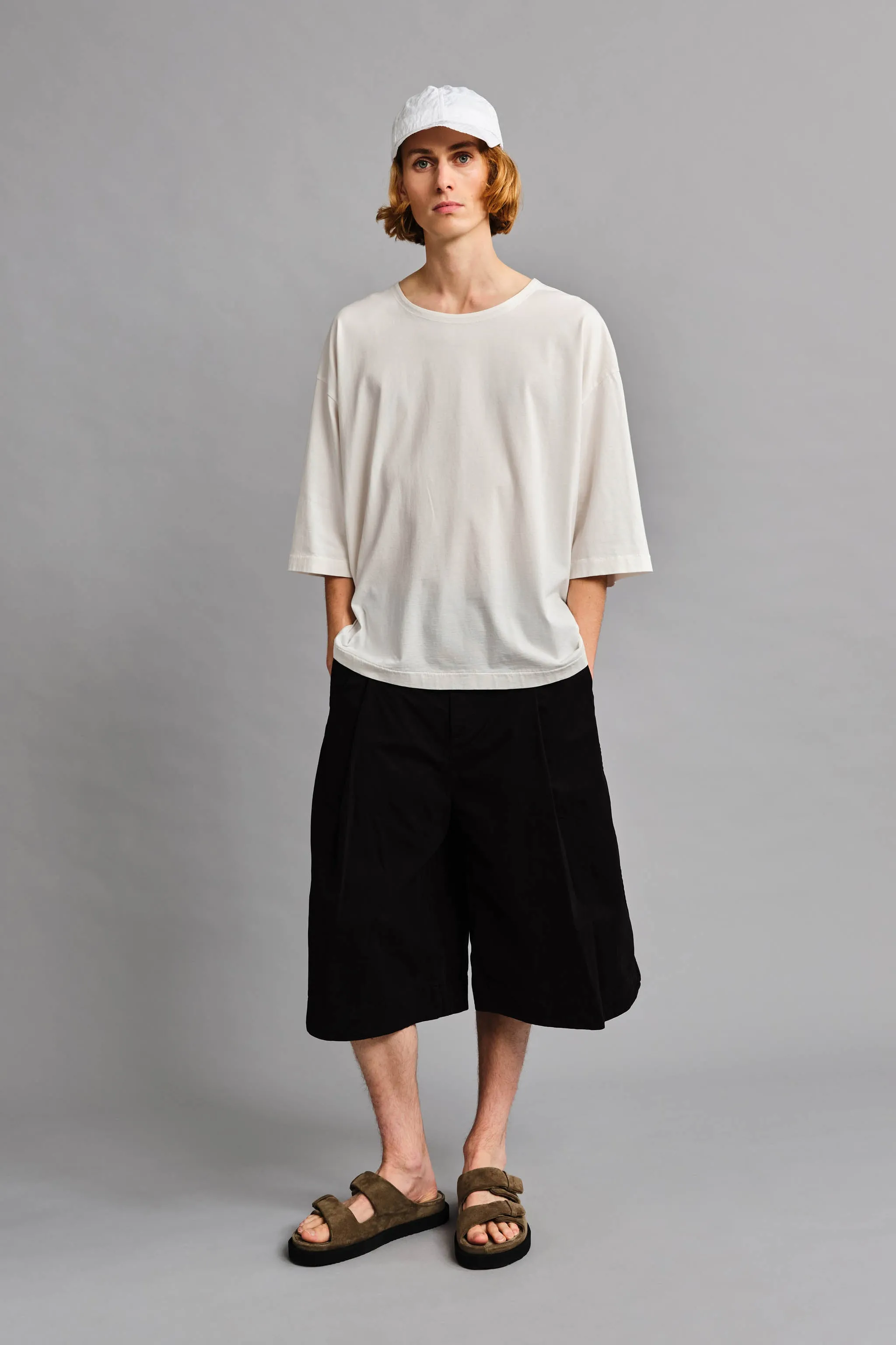 THE EXPLORER SHORT / WORK TWILL FLINT,Men Wear