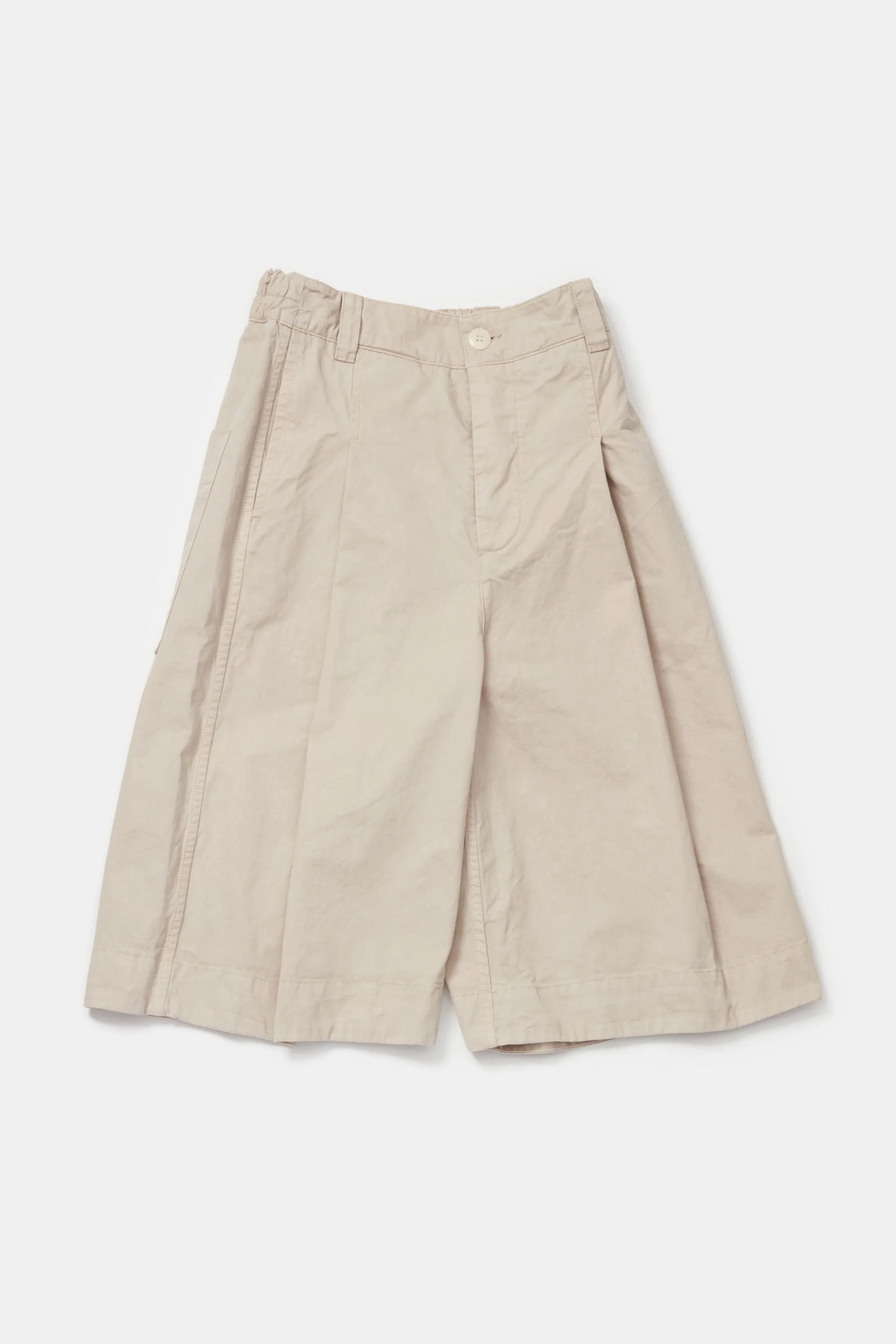 THE EXPLORER SHORT / WORK TWILL PORRIDGE,Men Wear