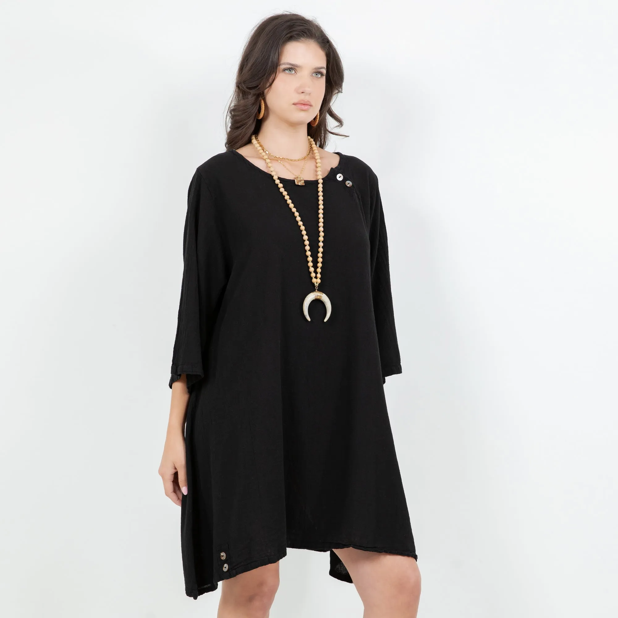 The Kim- A New Top with Offset Button Detailing,Women Wear