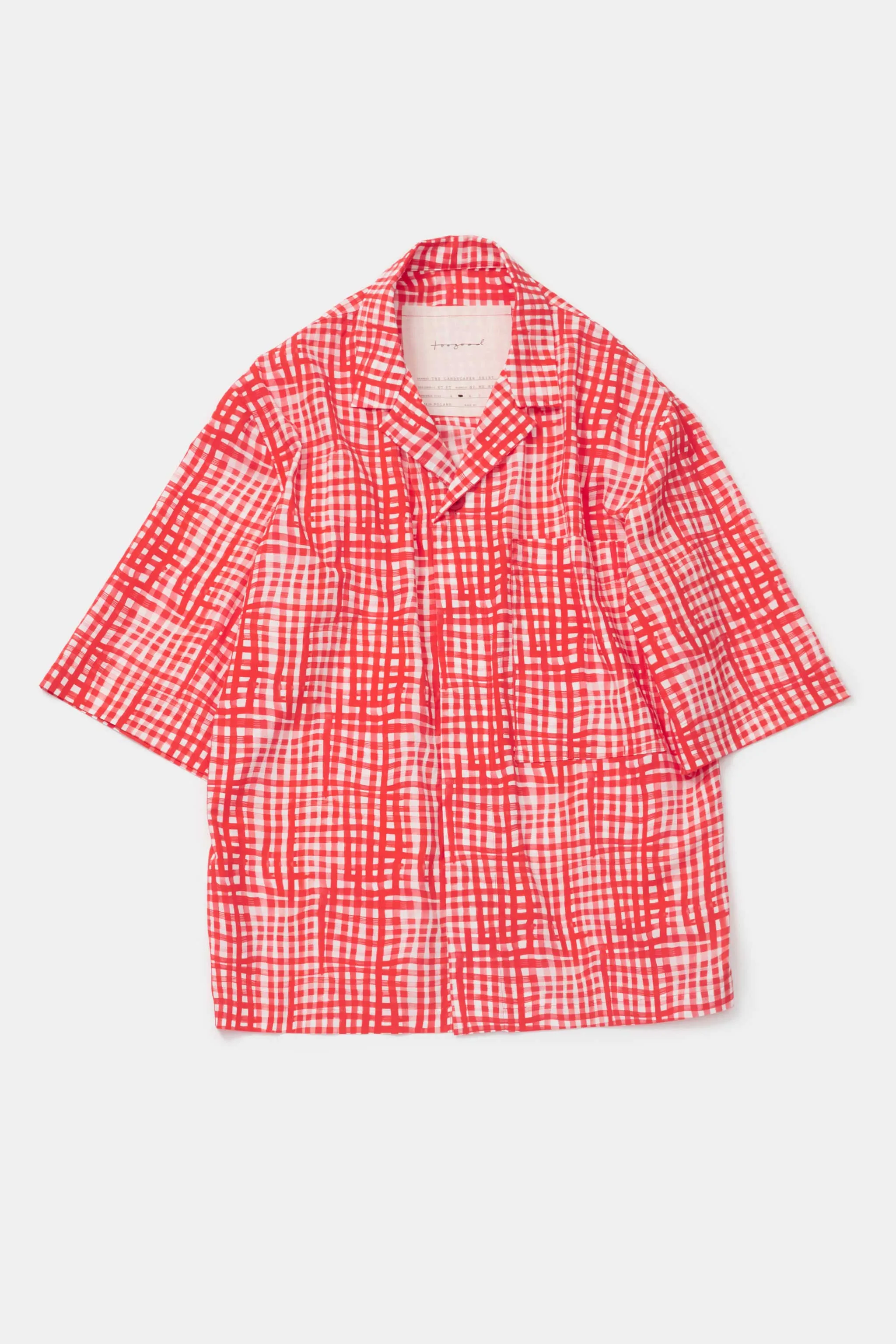 THE LANDSCAPER SHIRT / PAINTED CHECK JAM,Men Wear