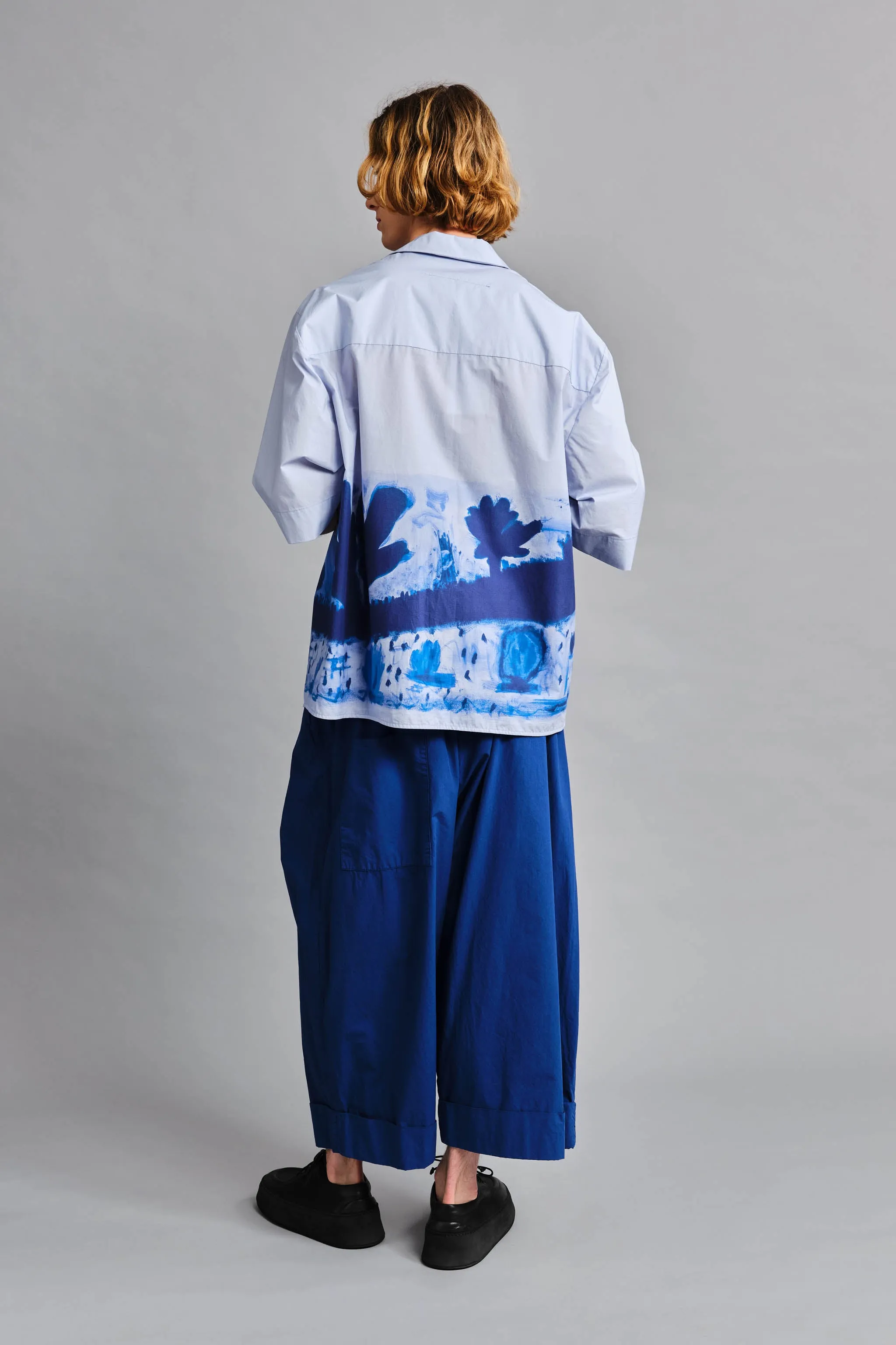 THE LANDSCAPER SHIRT / WILLOW PATTERN APRON,Men Wear