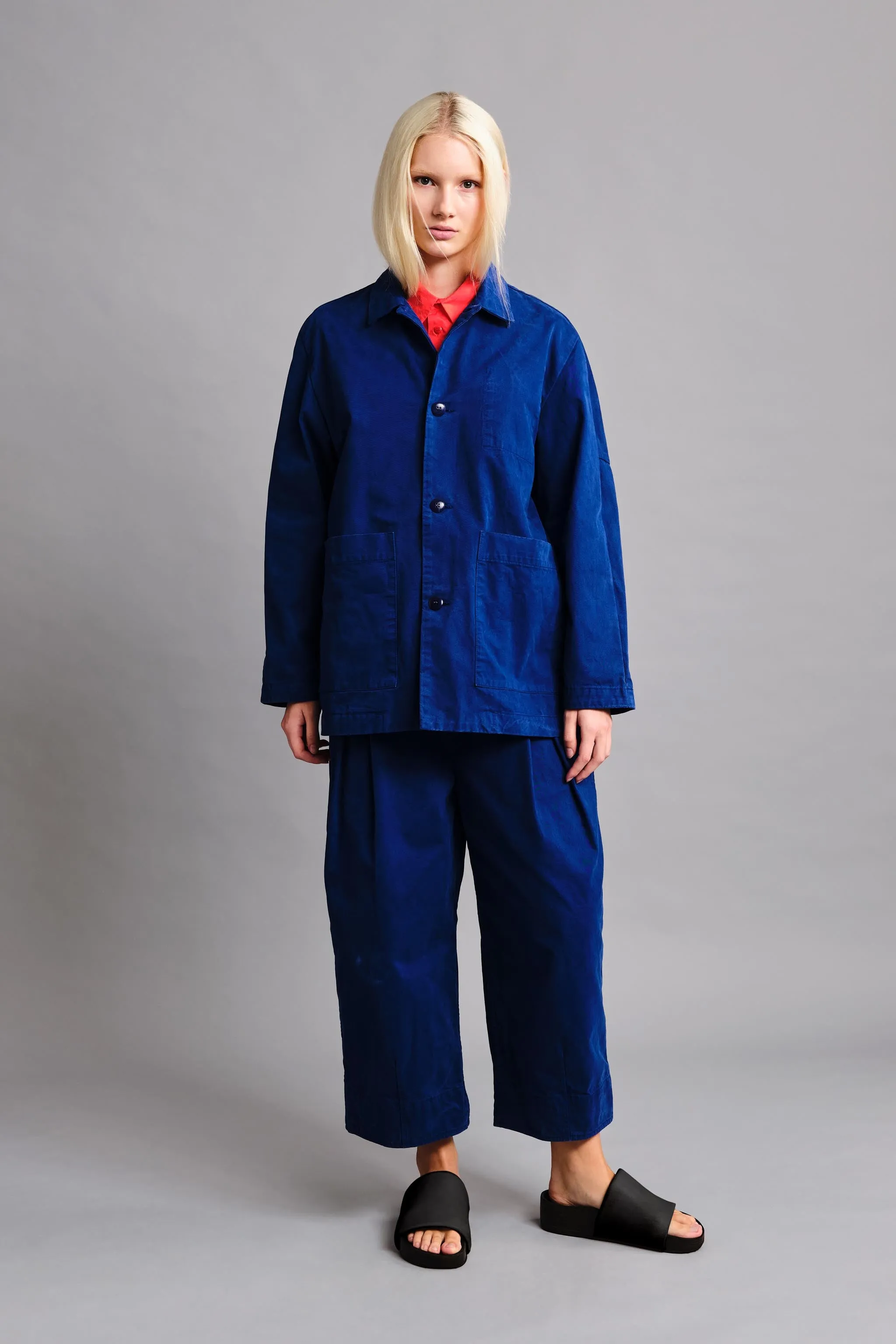 THE MECHANIC JACKET / WORK TWILL APRON,Men Wear