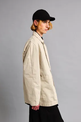 THE MECHANIC JACKET / WORK TWILL PORRIDGE,Men Wear