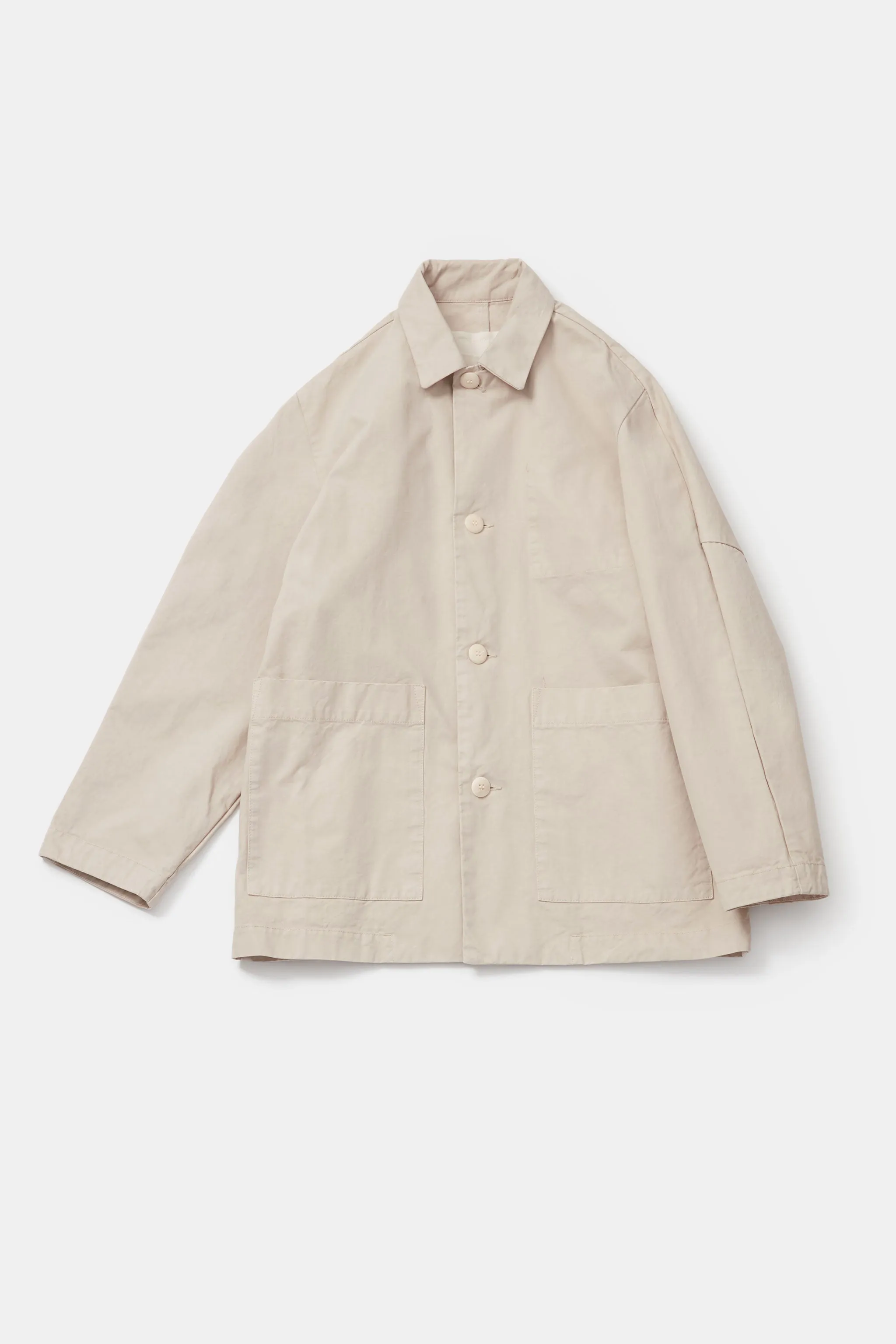 THE MECHANIC JACKET / WORK TWILL PORRIDGE,Men Wear
