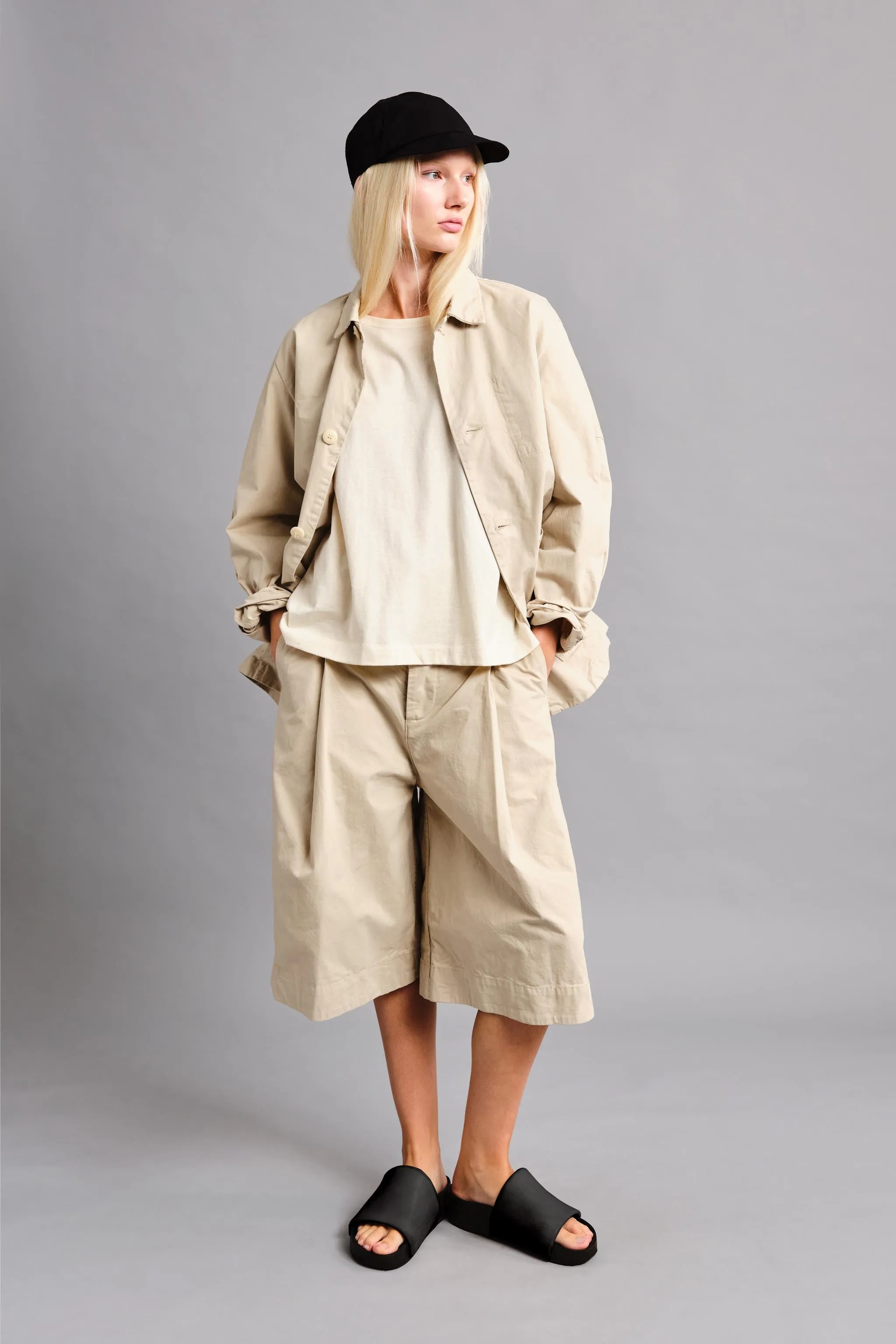 THE MECHANIC JACKET / WORK TWILL PORRIDGE,Men Wear
