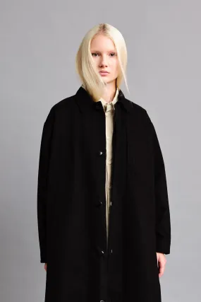 THE MESSENGER COAT / WORK TWILL FLINT,Men Wear