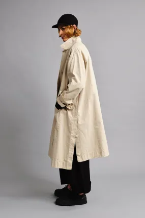 THE MESSENGER COAT / WORK TWILL PORRIDGE,Men Wear