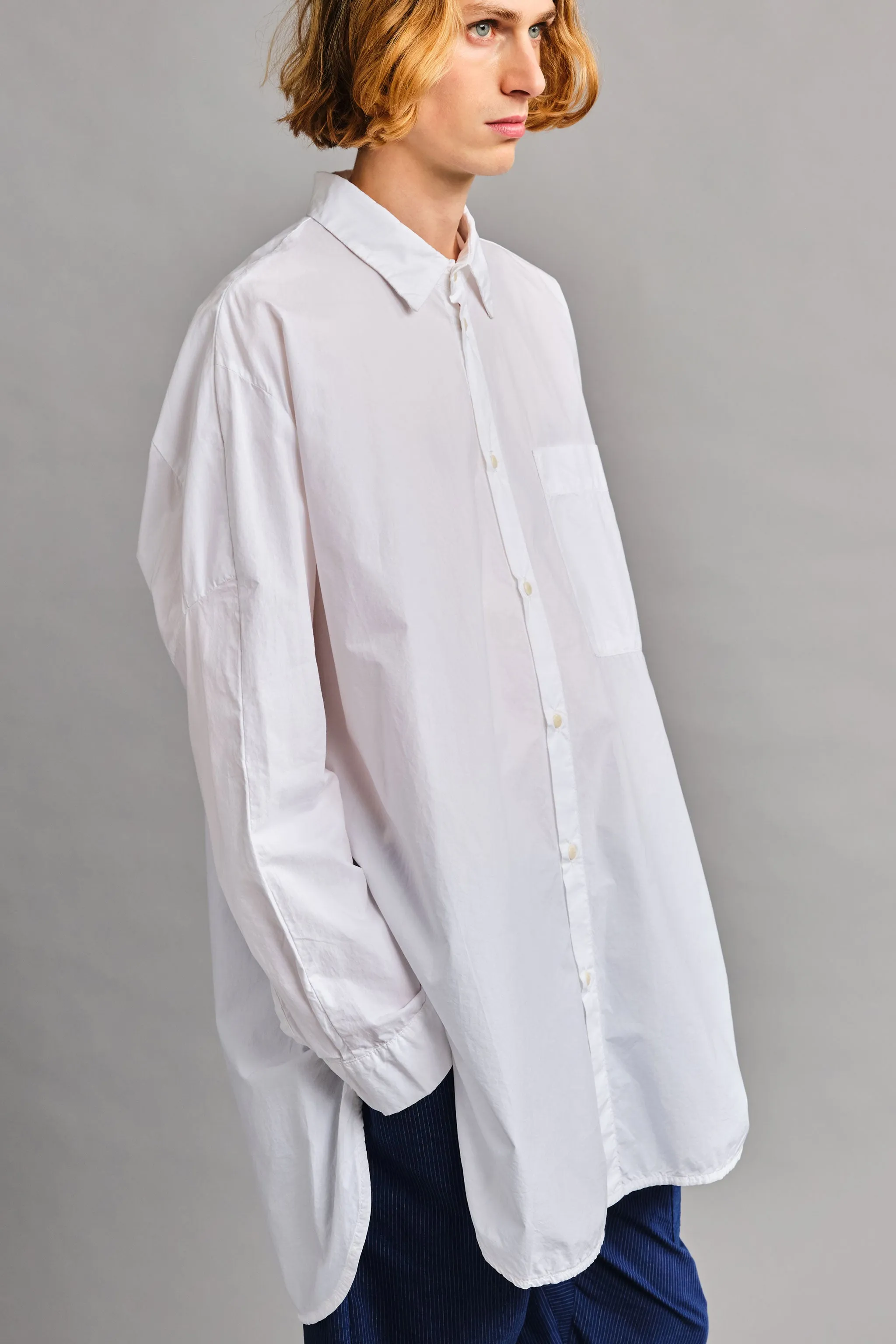 THE PAINTER SHIRT / POPLIN CHALK,Men Wear