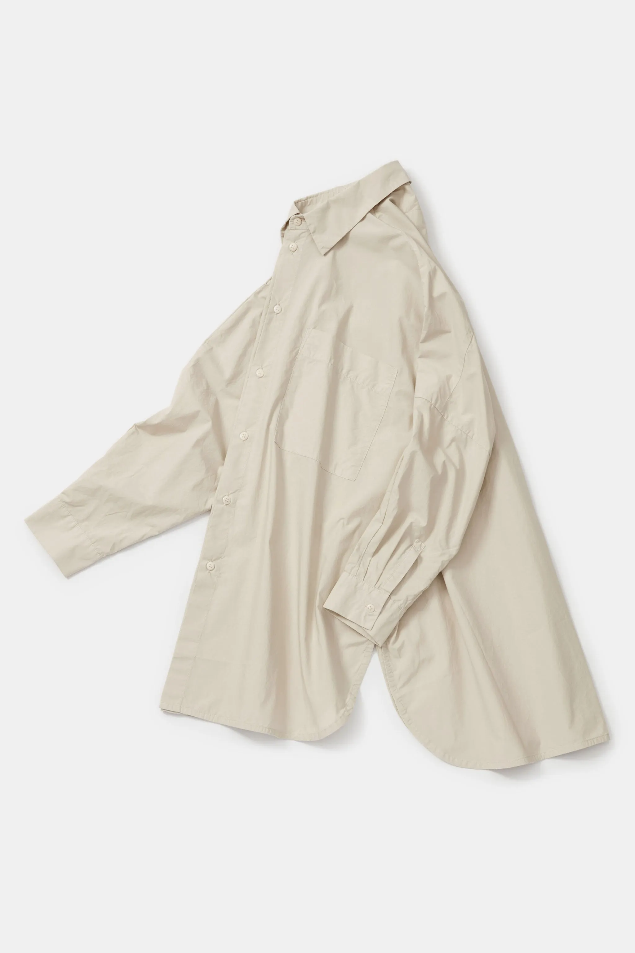 THE PAINTER SHIRT / POPLIN PORRIDGE,Men Wear