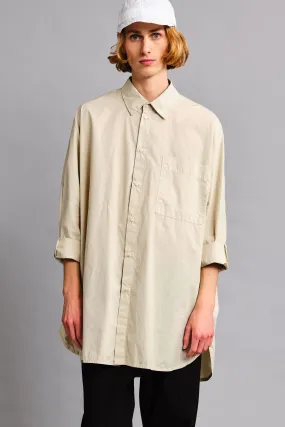 THE PAINTER SHIRT / POPLIN PORRIDGE,Men Wear