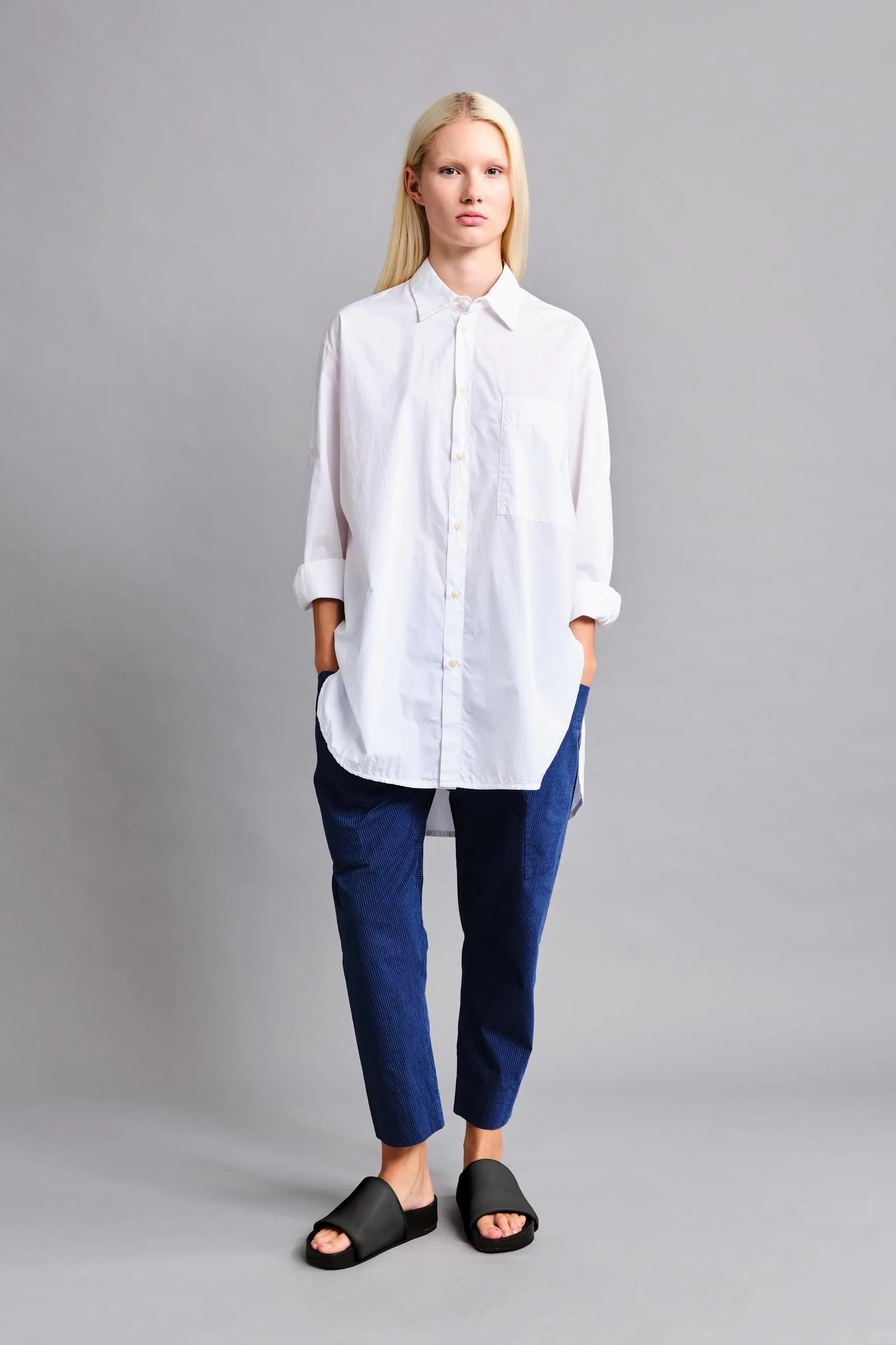 THE PERFUMER TROUSER / COOK STRIPE APRON,Men Wear