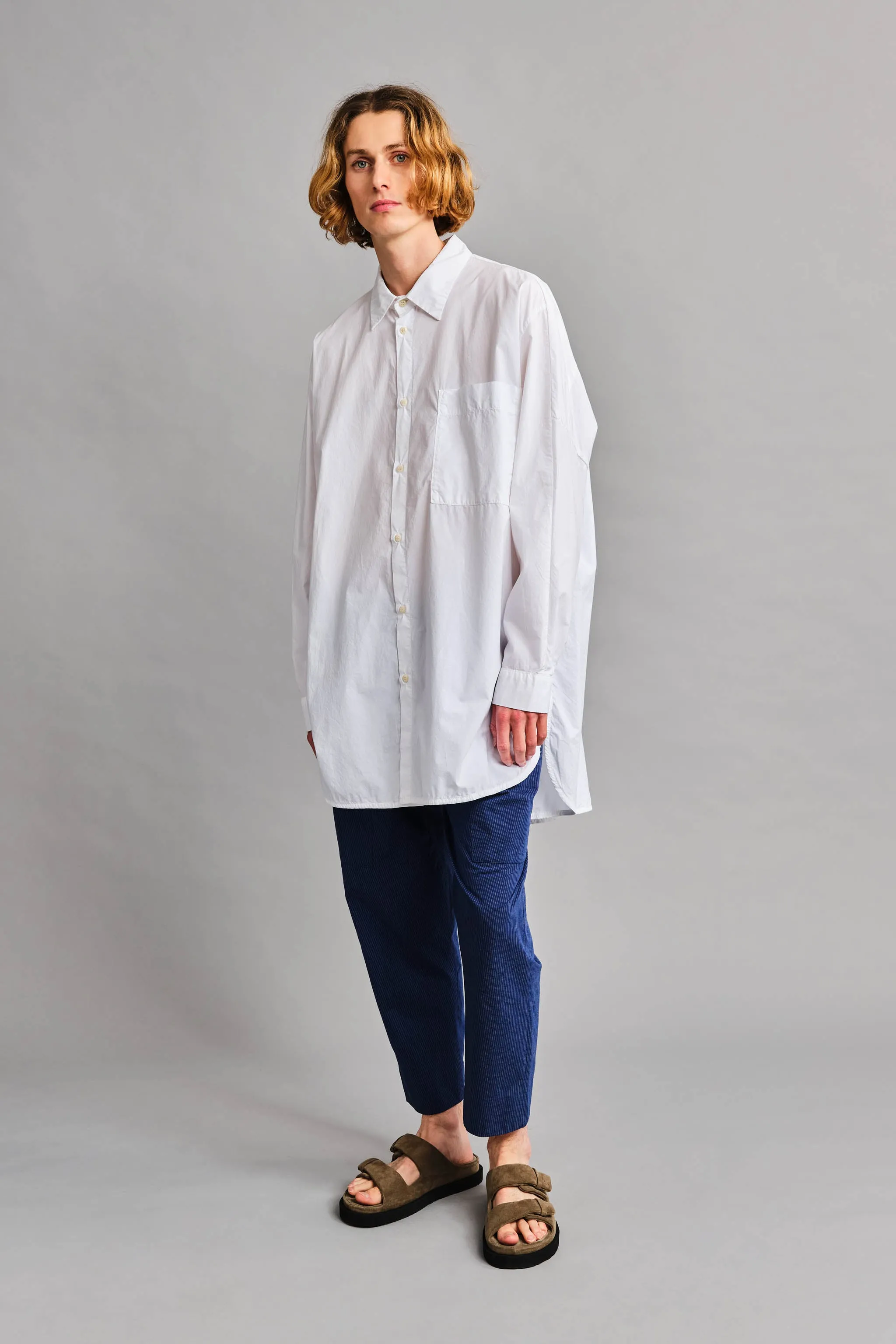 THE PERFUMER TROUSER / COOK STRIPE APRON,Men Wear