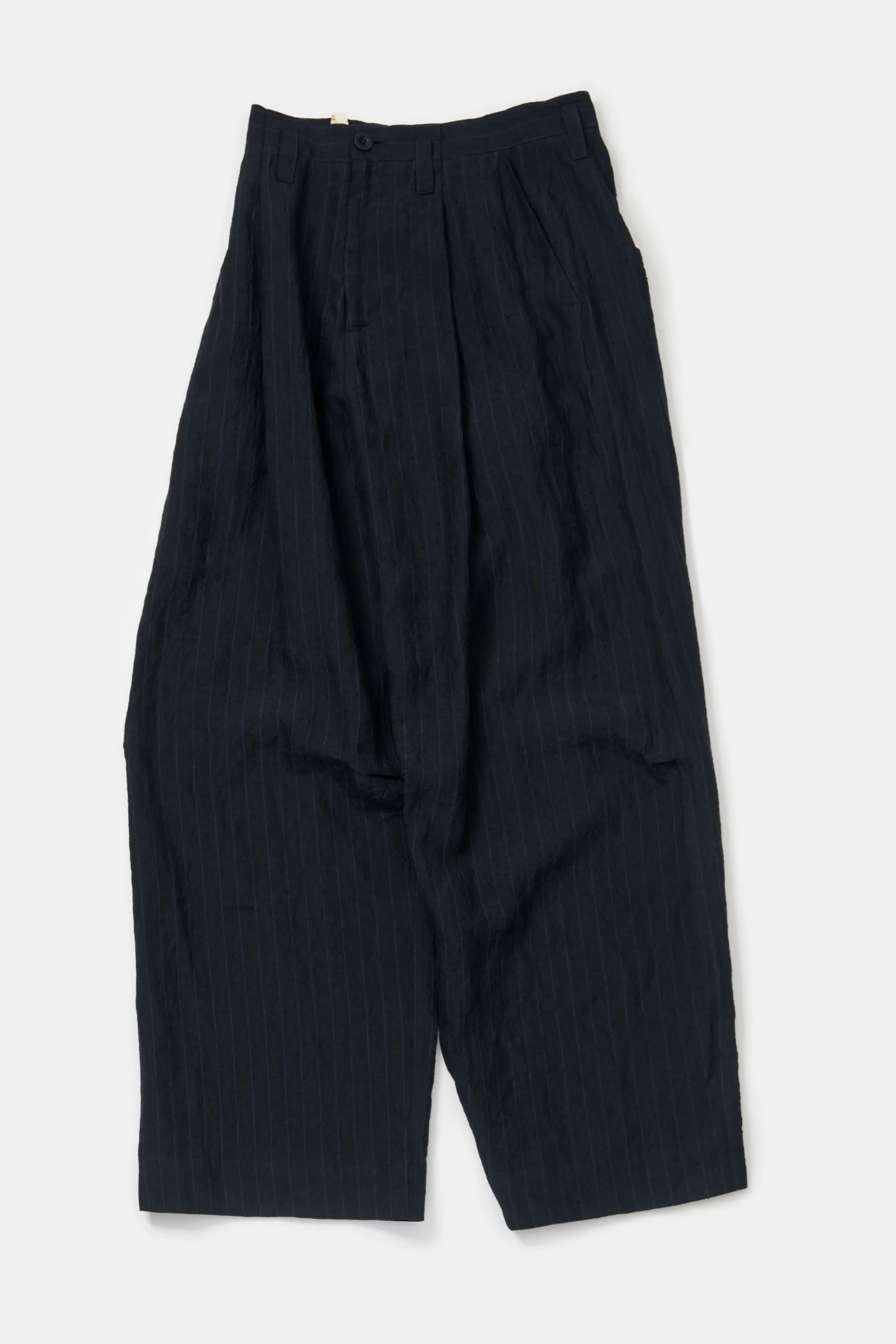 THE POTTER TROUSER / BUTCHER STRIPE INK,Men Wear