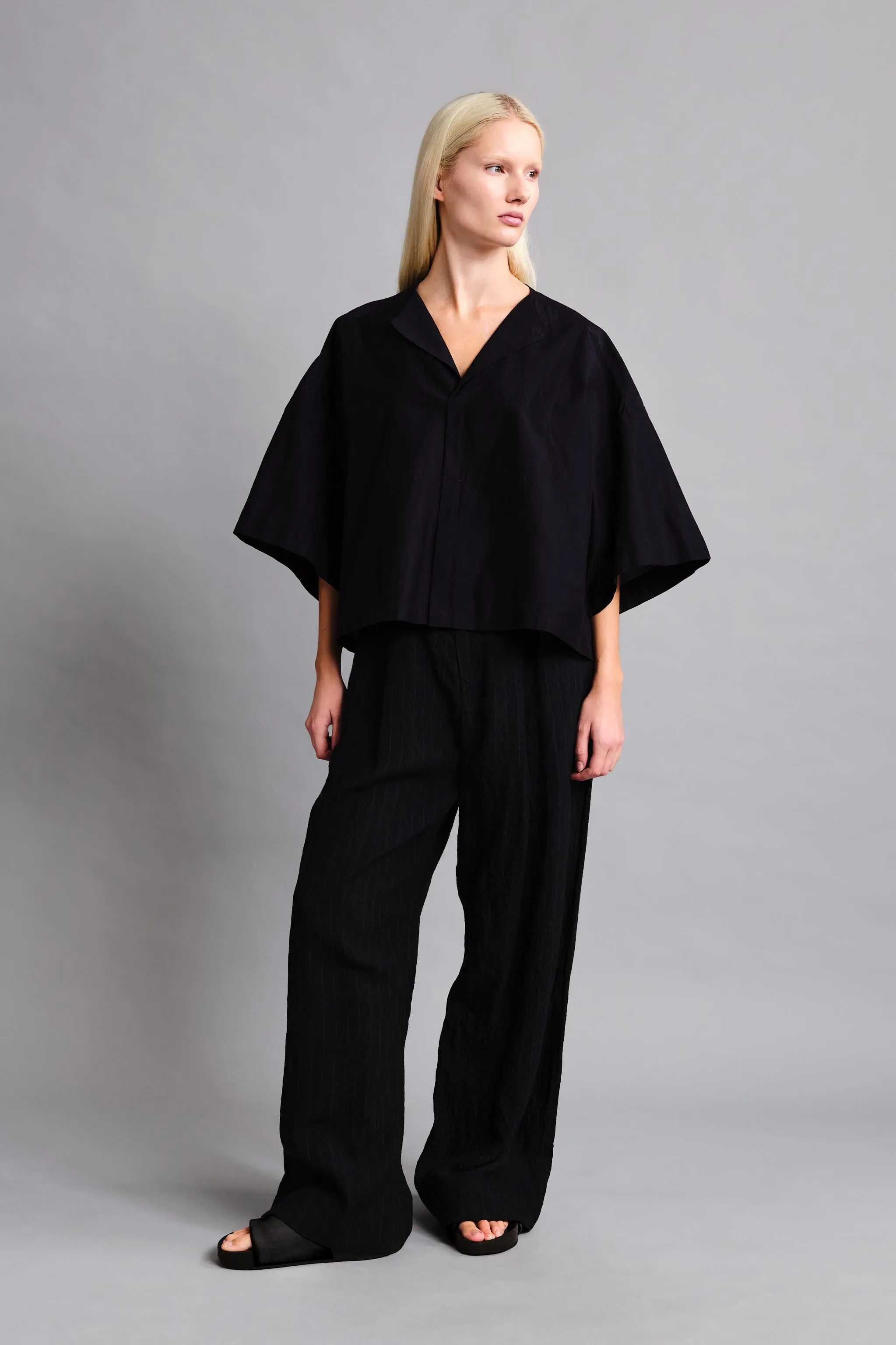 THE POTTER TROUSER / BUTCHER STRIPE INK,Men Wear