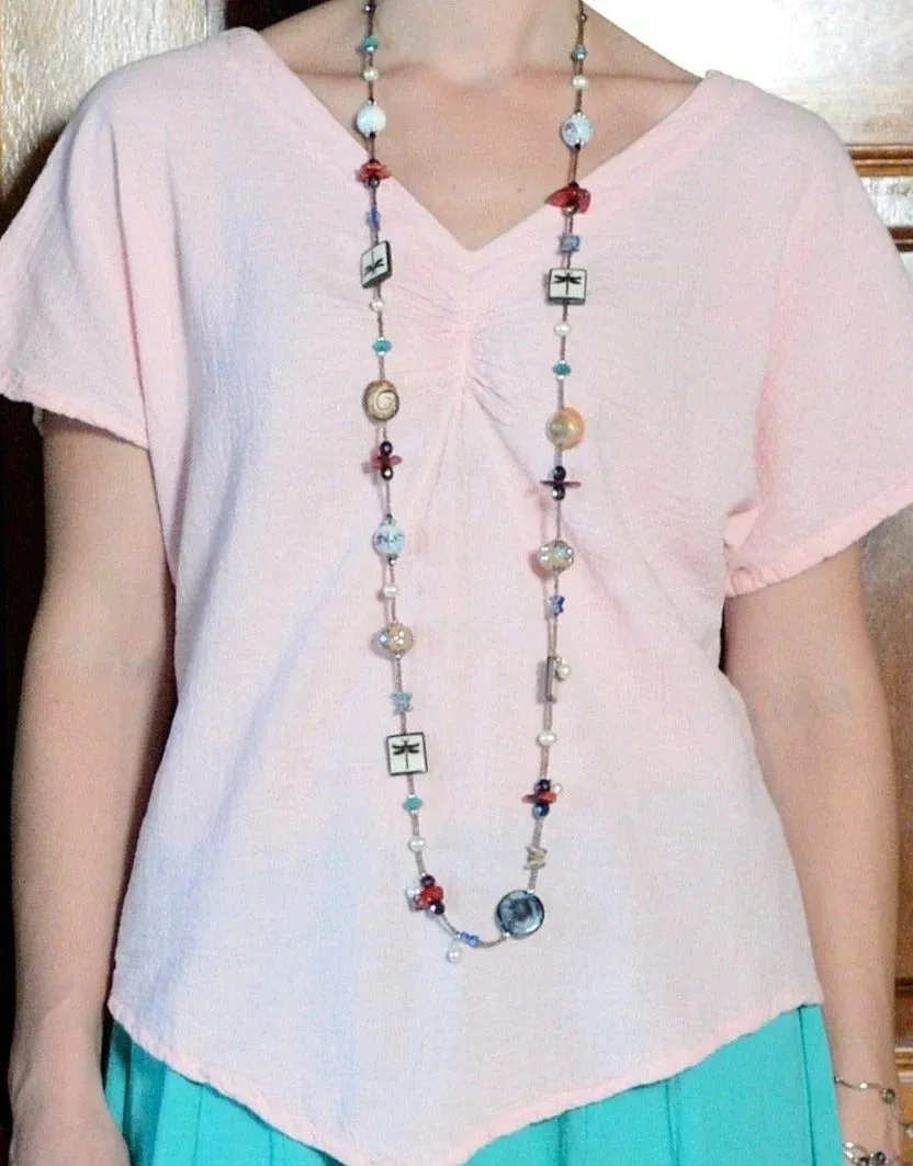 The "Linda" is a Ruched Cottonways Classic,Women Wear