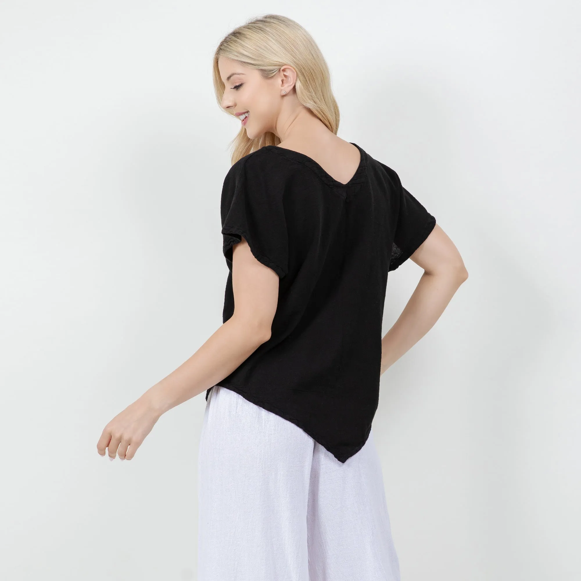 The "Linda" is a Ruched Cottonways Classic,Women Wear