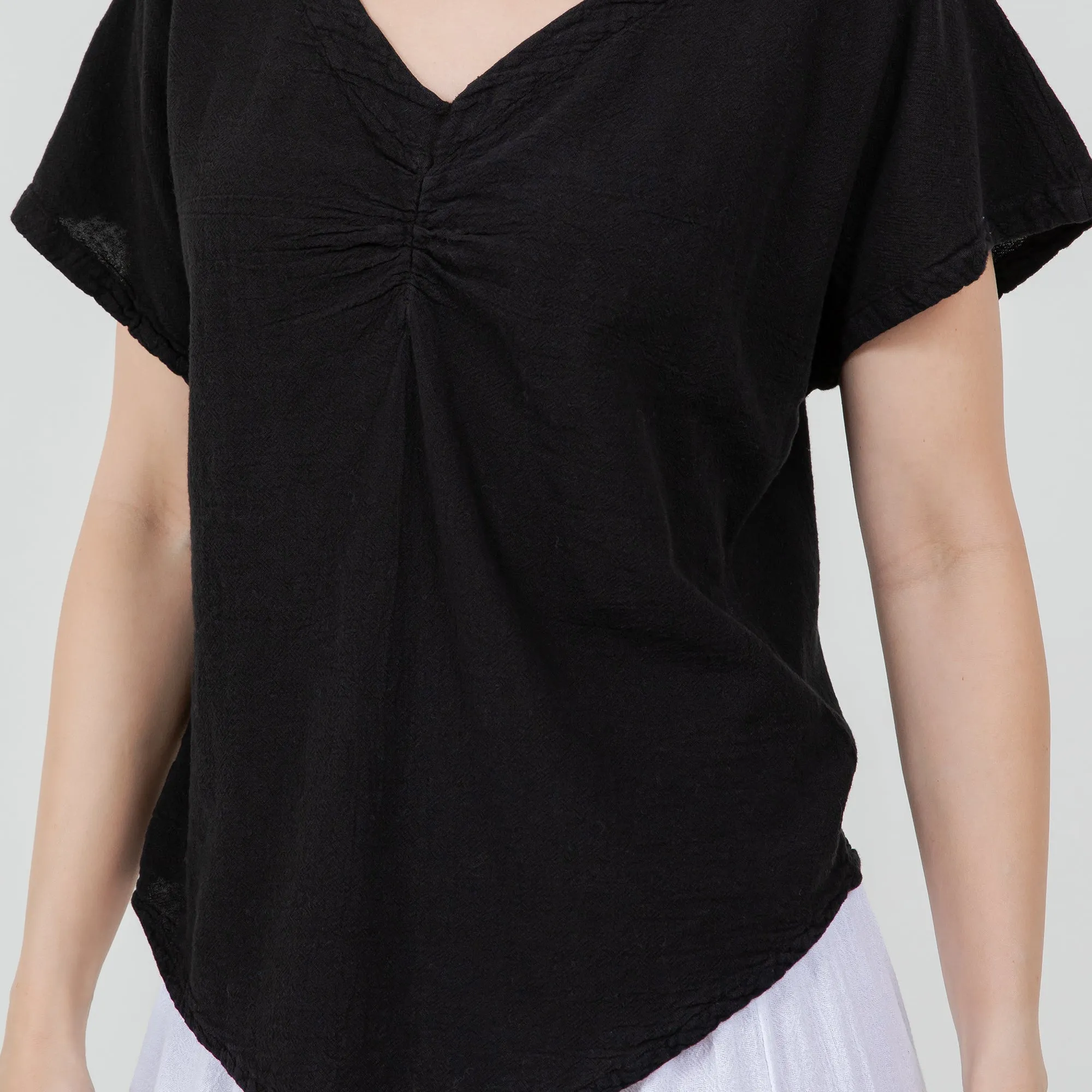 The "Linda" is a Ruched Cottonways Classic,Women Wear