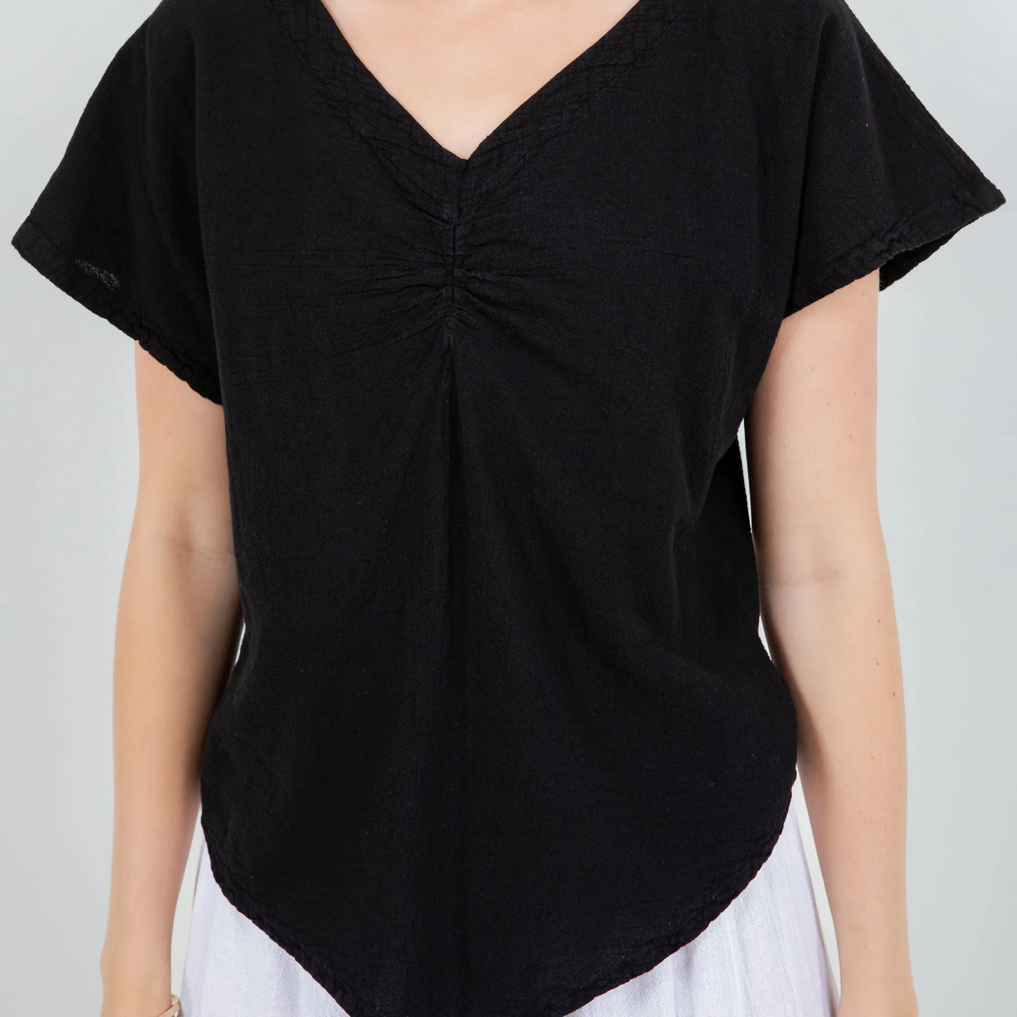 The "Linda" is a Ruched Cottonways Classic,Women Wear