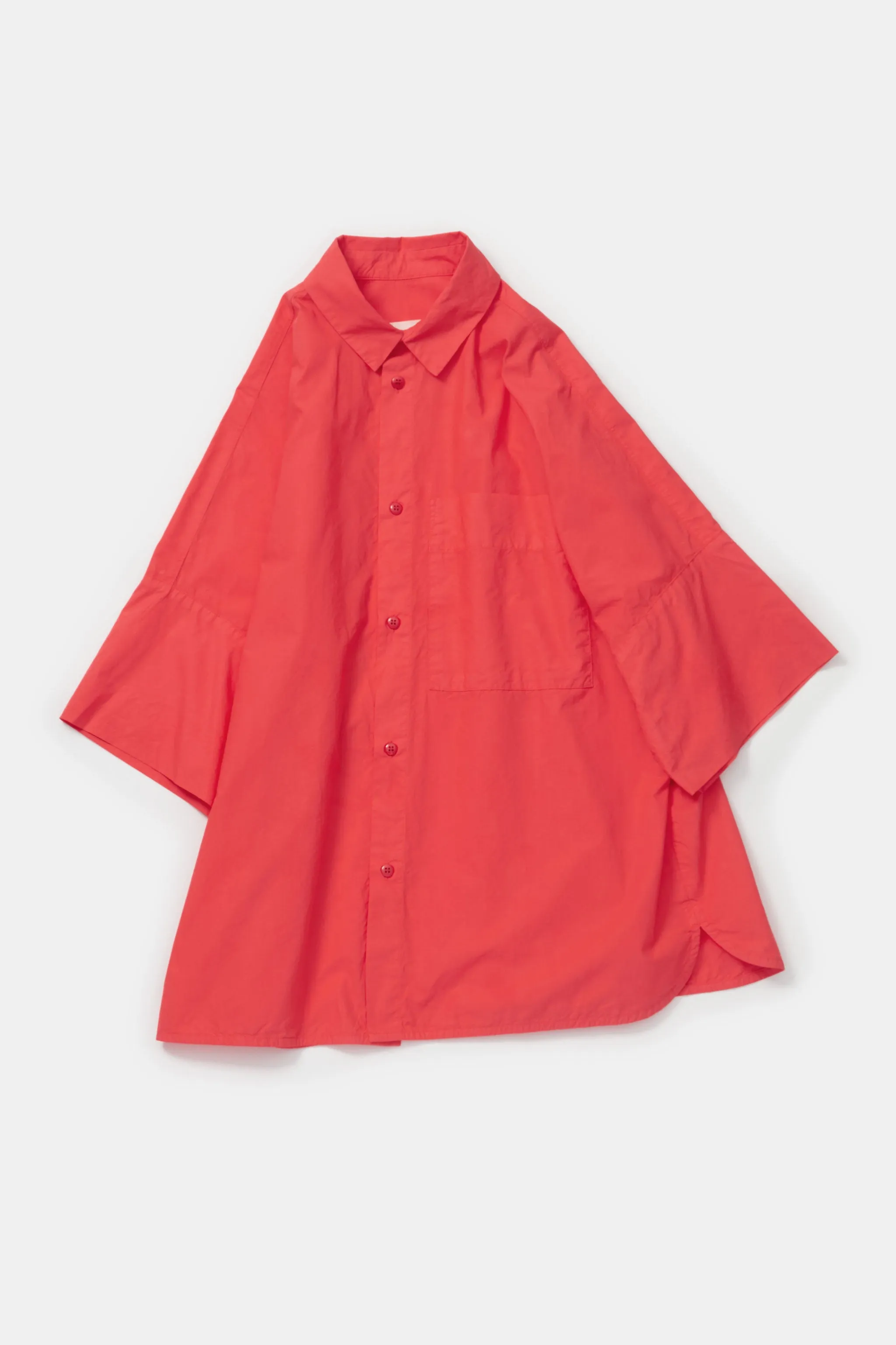 THE TINKER SHIRT / POPLIN TOMATO,Men Wear