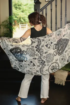 Token of Love Printed Bamboo Scarf,Women Wear